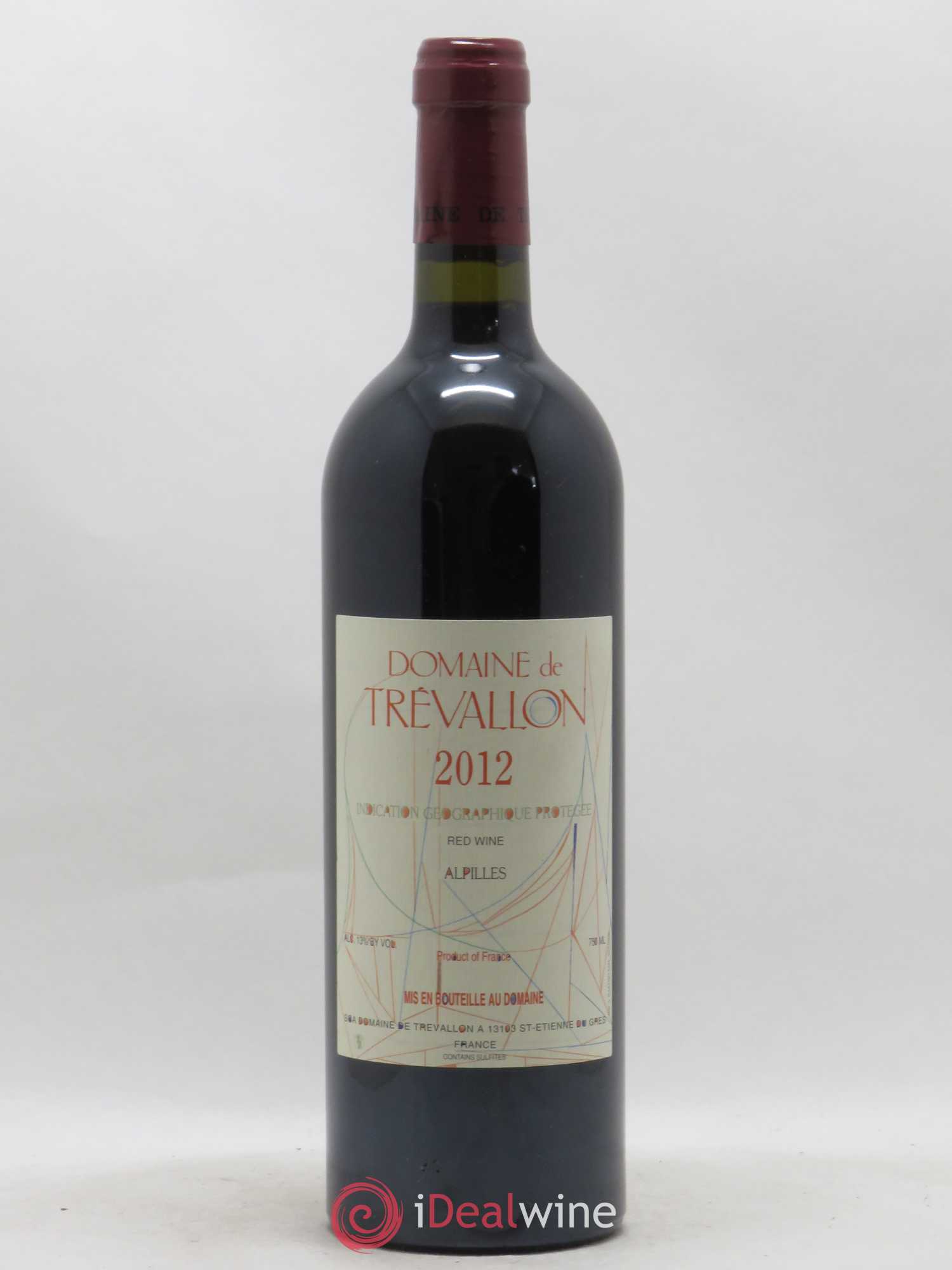 Alpilles Trévallon (Domaine de) Eloi Dürrbach 2012 - Lot de 1 bouteille - 0
