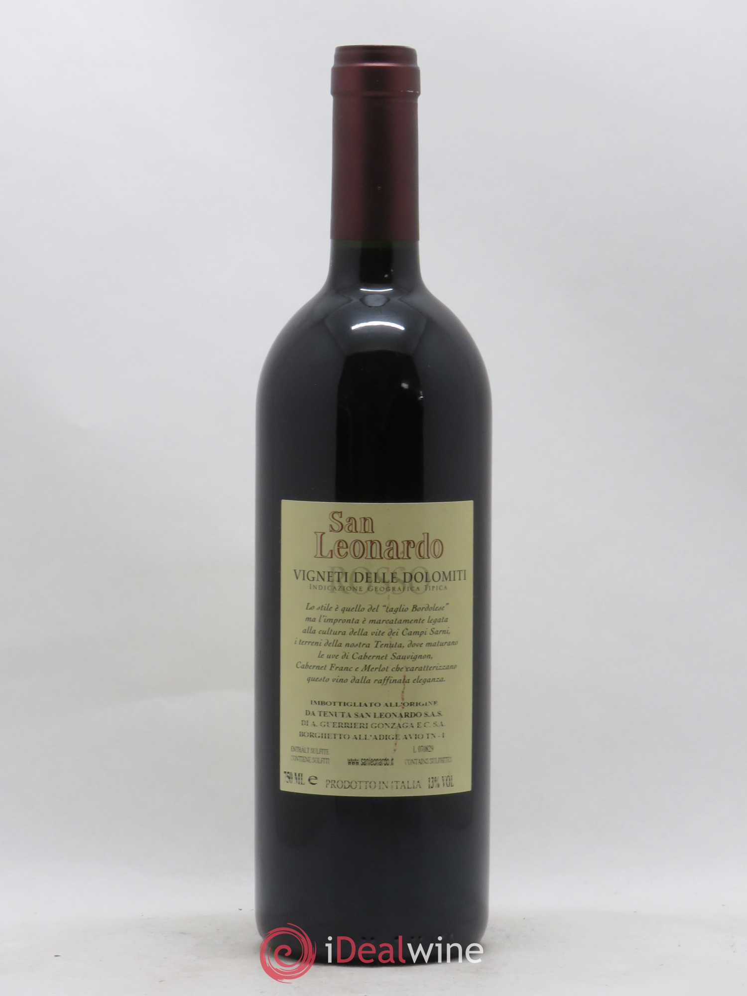 Italie IGT Vigneti delle Dolomiti Tenuta San Leonardo San Leonardo 2007 - Posten von 1 Flasche - 1