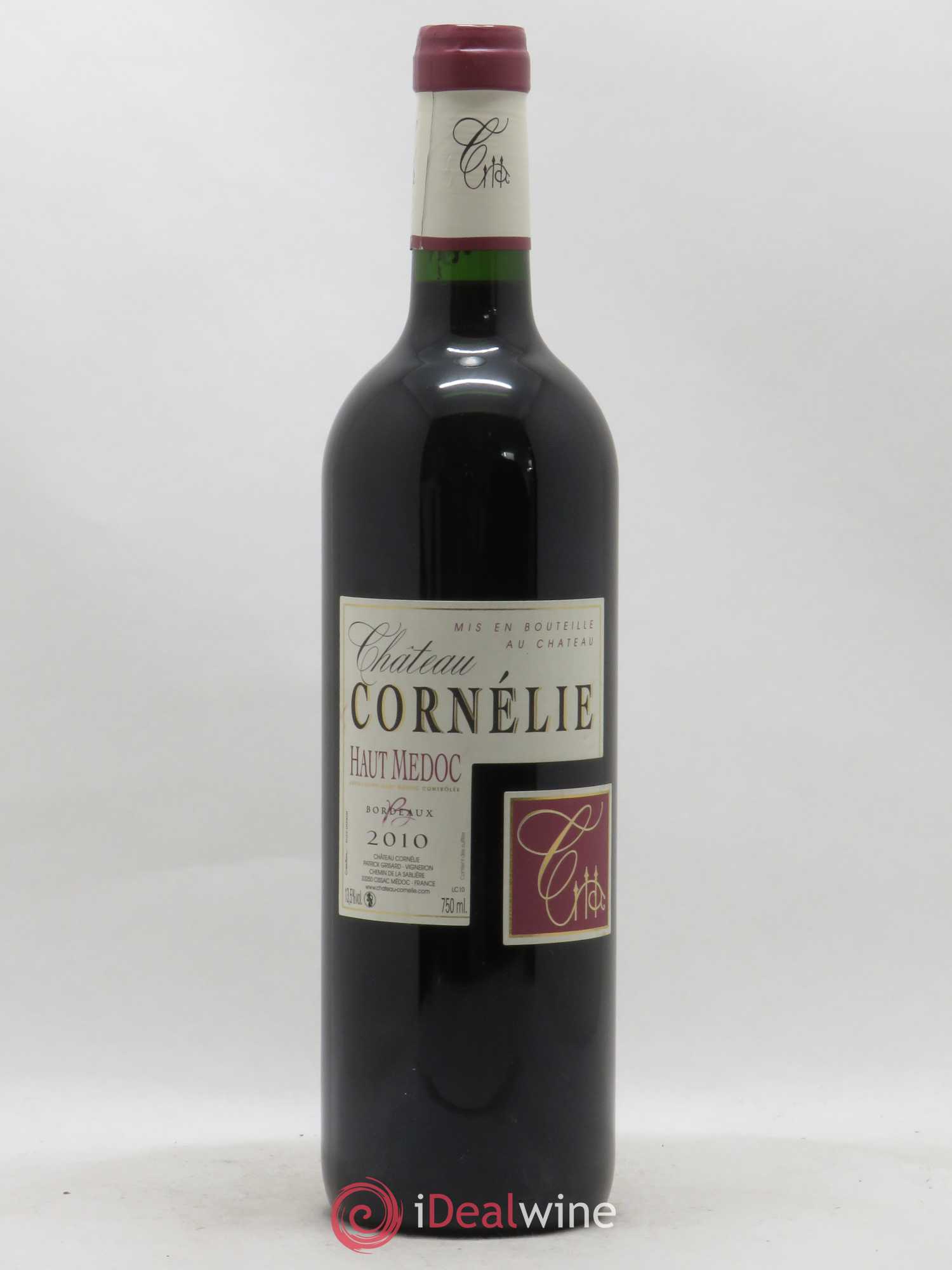 Haut Médoc Château Cornelie 2010 - Lot de 1 bouteille - 0