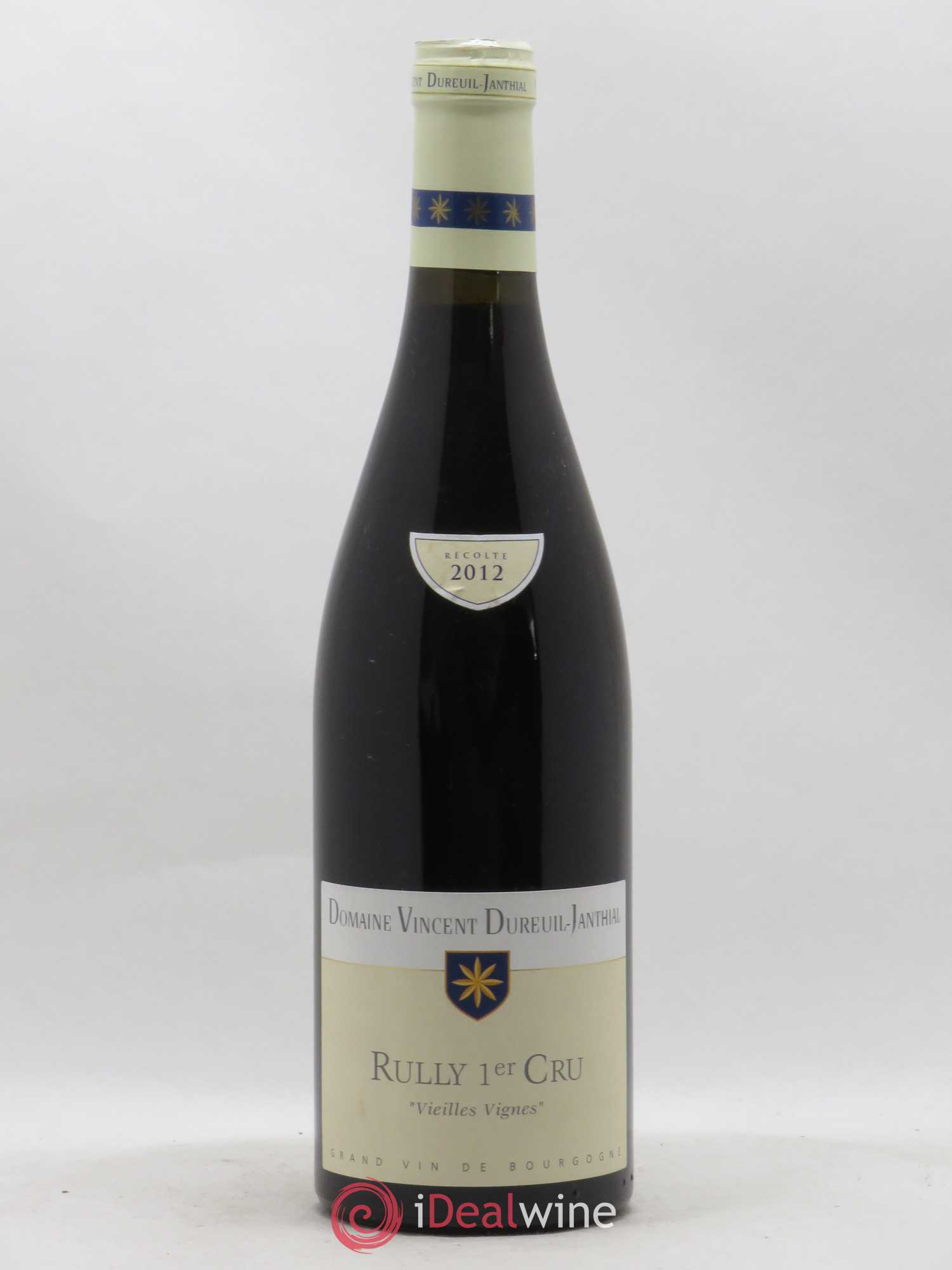 Rully 1er Cru Vieilles vignes Vincent Dureuil-Janthial 2012 - Lot de 1 bouteille - 0