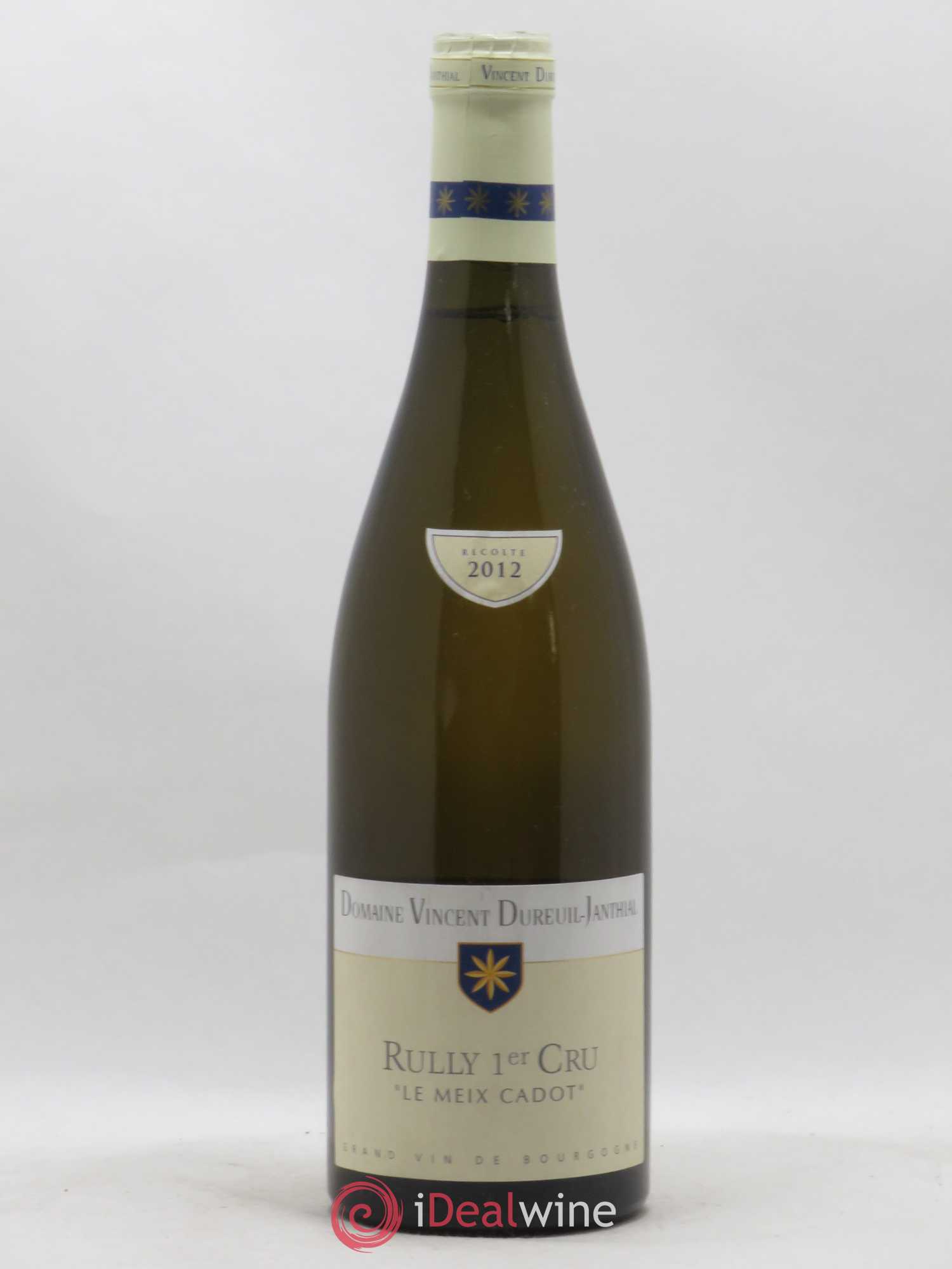 Rully 1er Cru Le Meix Cadot Vincent Dureuil-Janthial 2012 - Lot de 1 bouteille - 0
