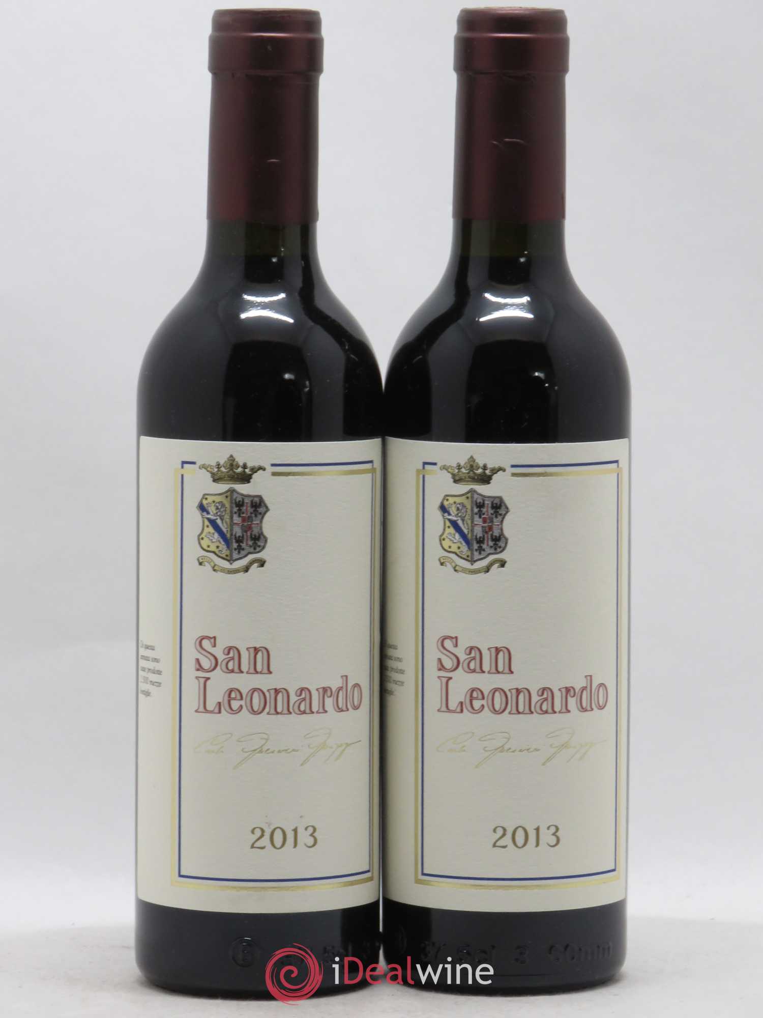 Italie IGT Vigneti delle Dolomiti Tenuta San Leonardo San Leonardo 2013 - Posten von 2 Demi-Flaschen - 0