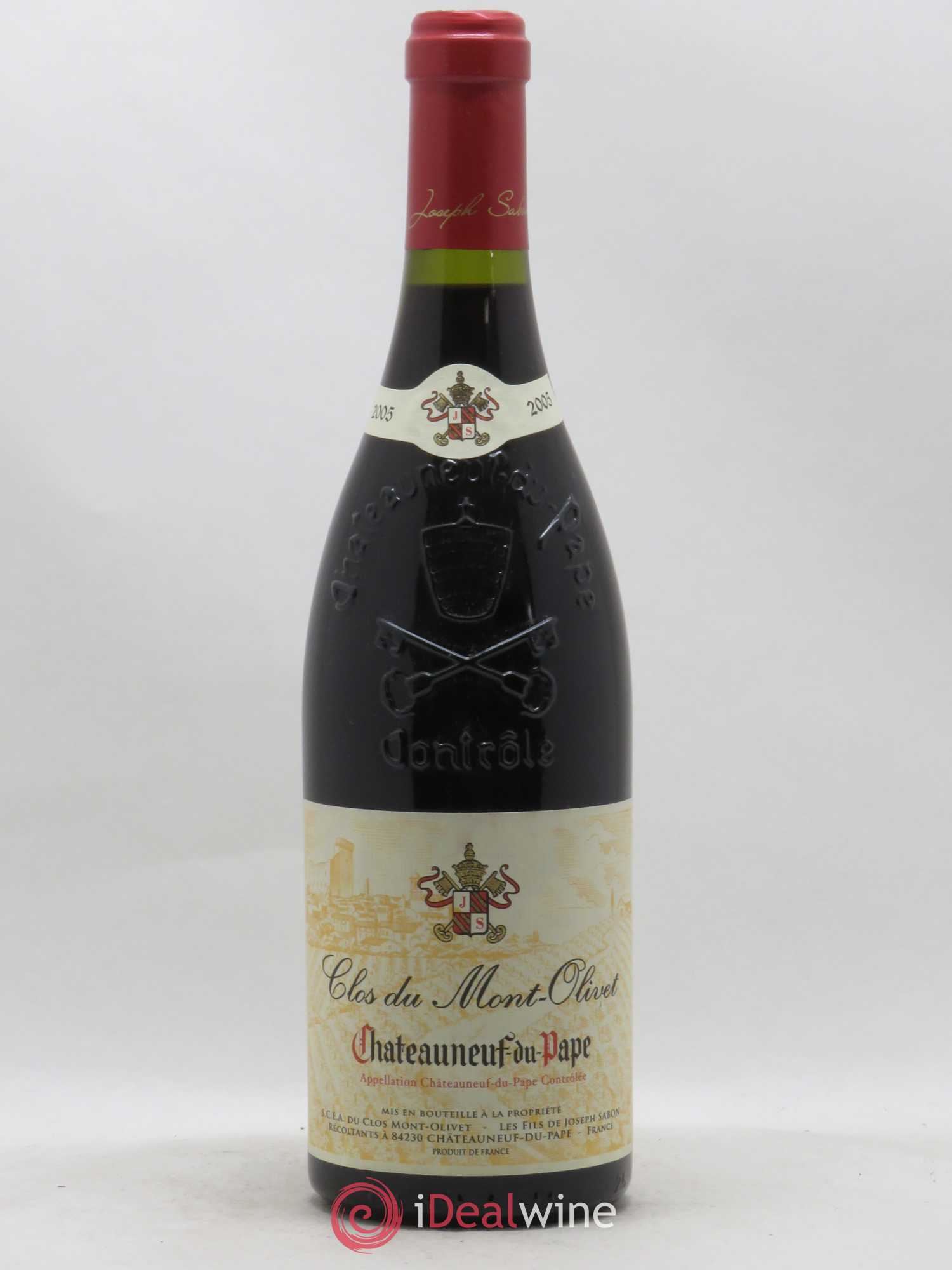 Châteauneuf-du-Pape Clos du Mont-Olivet 2005 - Lot de 1 bouteille - 0