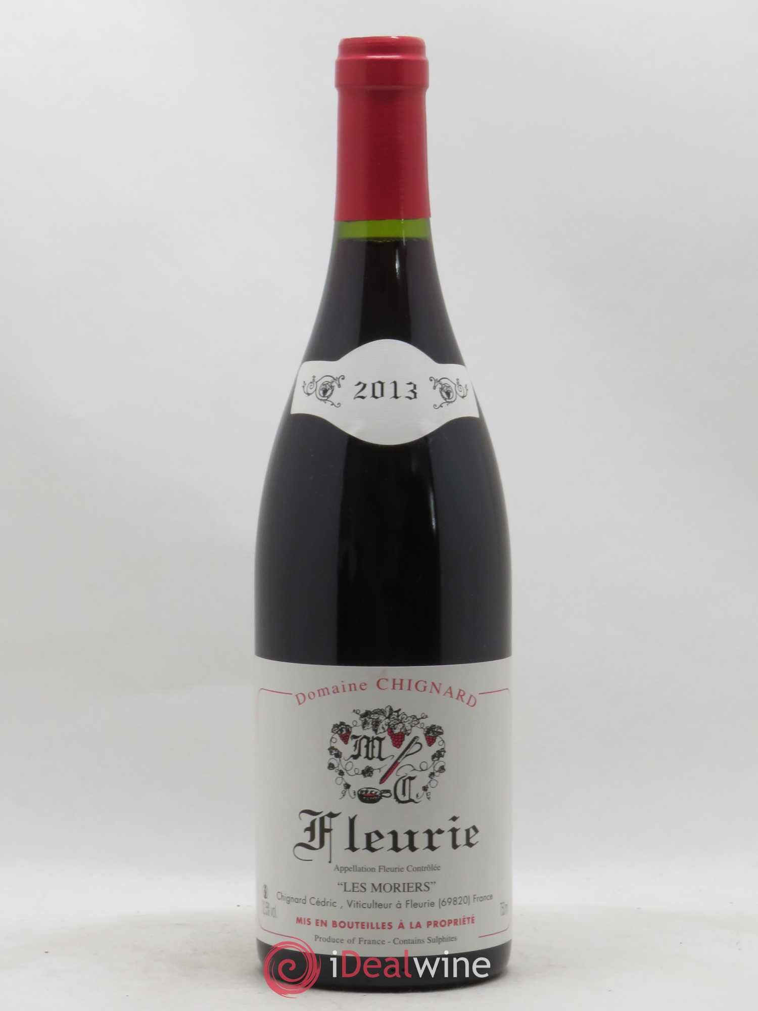 Fleurie Les Moriers Chignard (Domaine) 2013 - Lot de 1 bouteille - 0