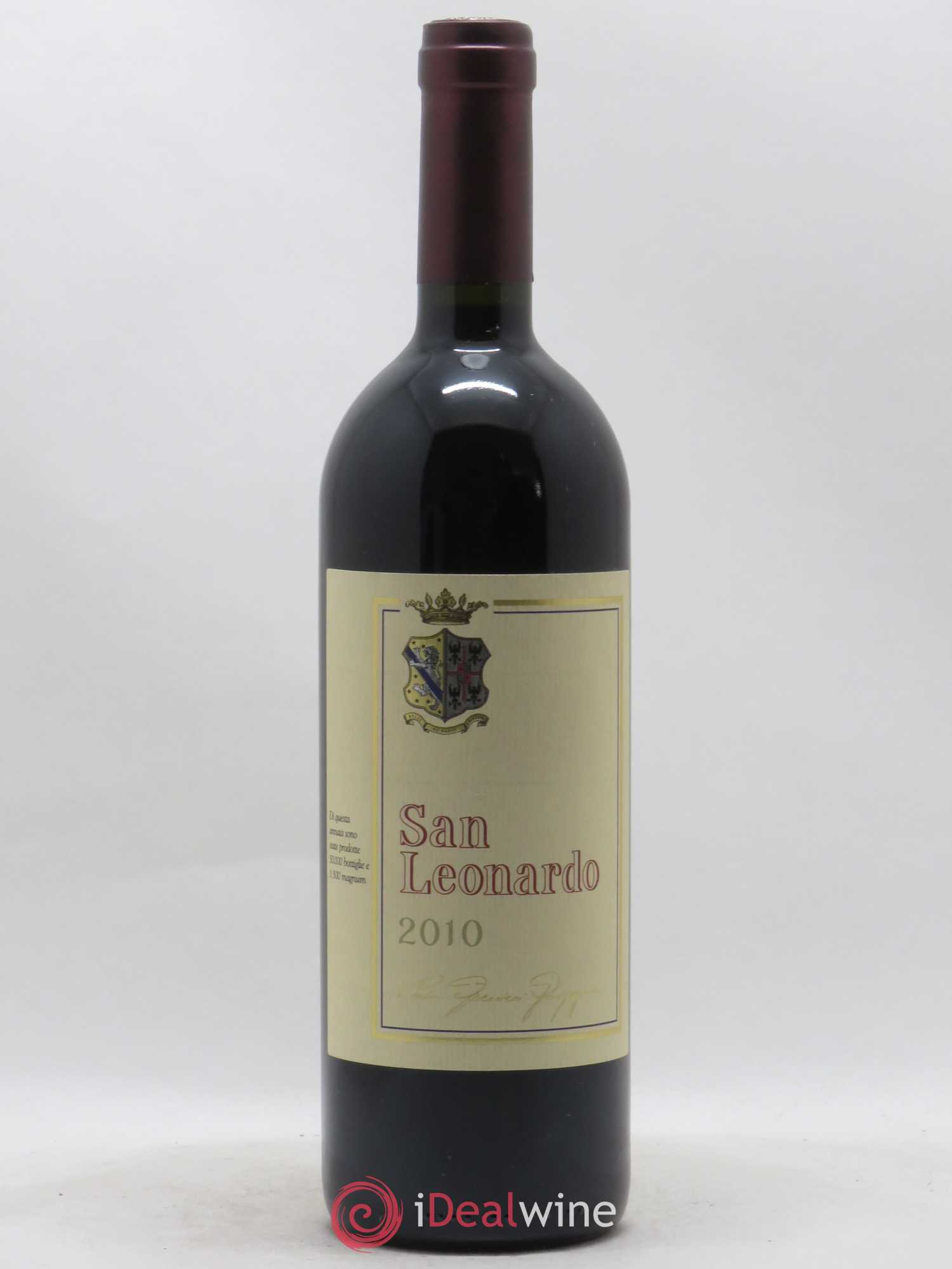Italie IGT Vigneti delle Dolomiti Tenuta San Leonardo San Leonardo 2010 - Posten von 1 Flasche - 0