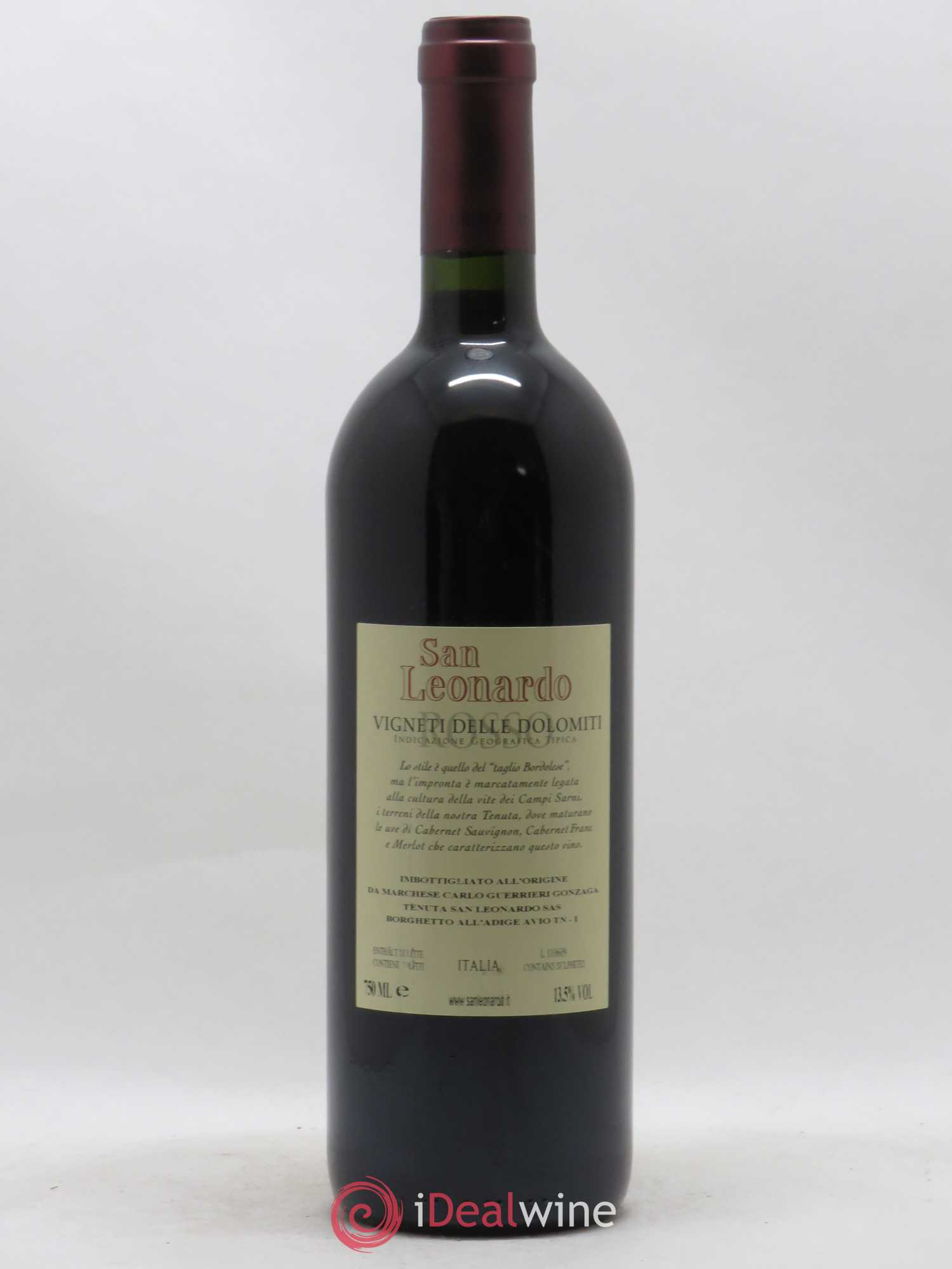 Italie IGT Vigneti delle Dolomiti Tenuta San Leonardo San Leonardo 2005 - Posten von 1 Flasche - 1