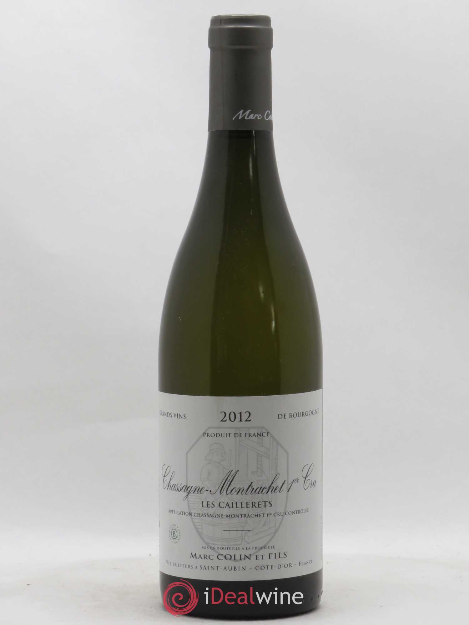 Chassagne-Montrachet 1er Cru Les Caillerets Marc Colin & Fils 2012 - Lot de 1 bouteille - 0