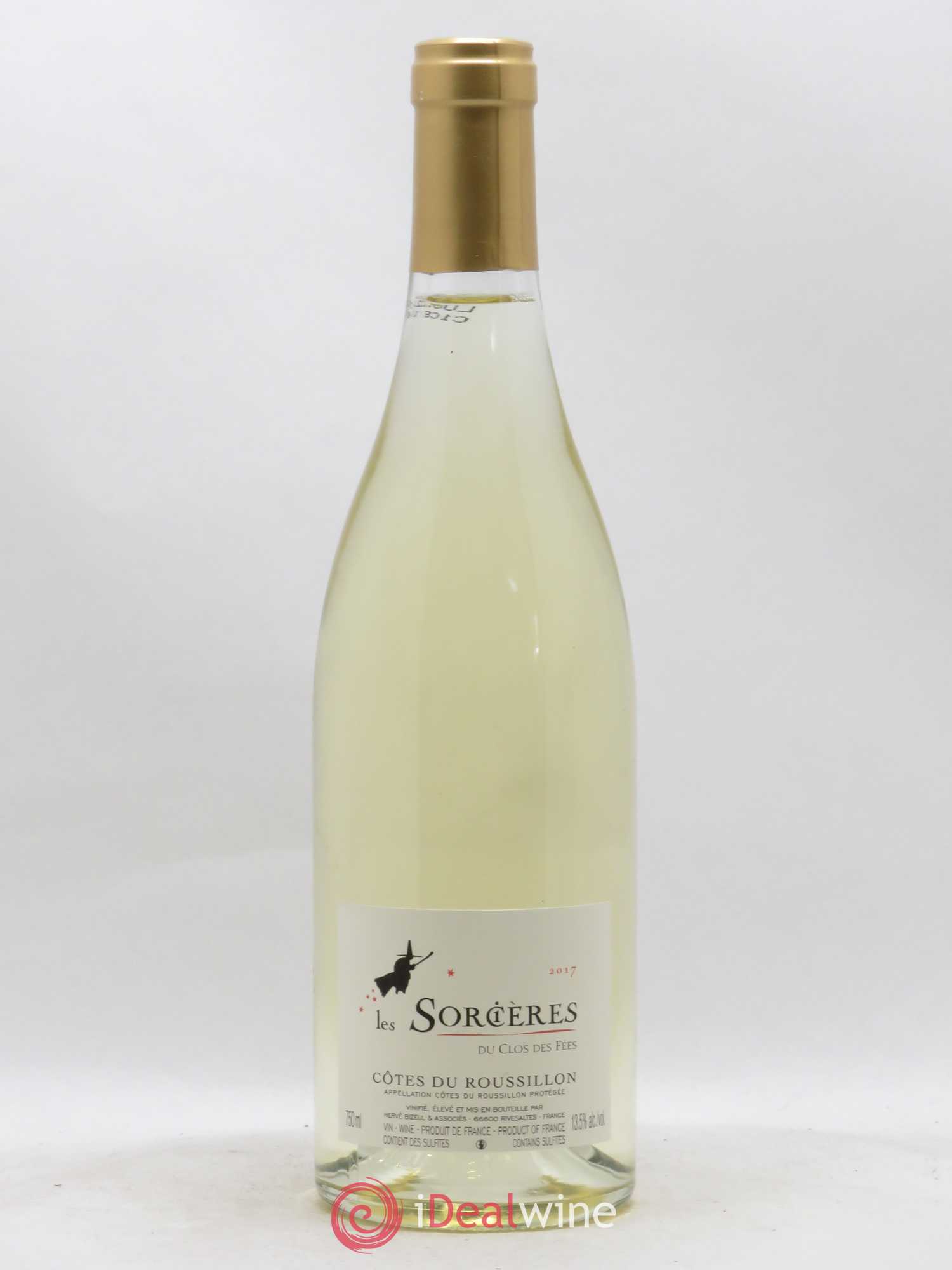 Côtes du Roussillon Clos des Fées Les Sorcières Hervé Bizeul 2017 - Lot de 1 bouteille - 0