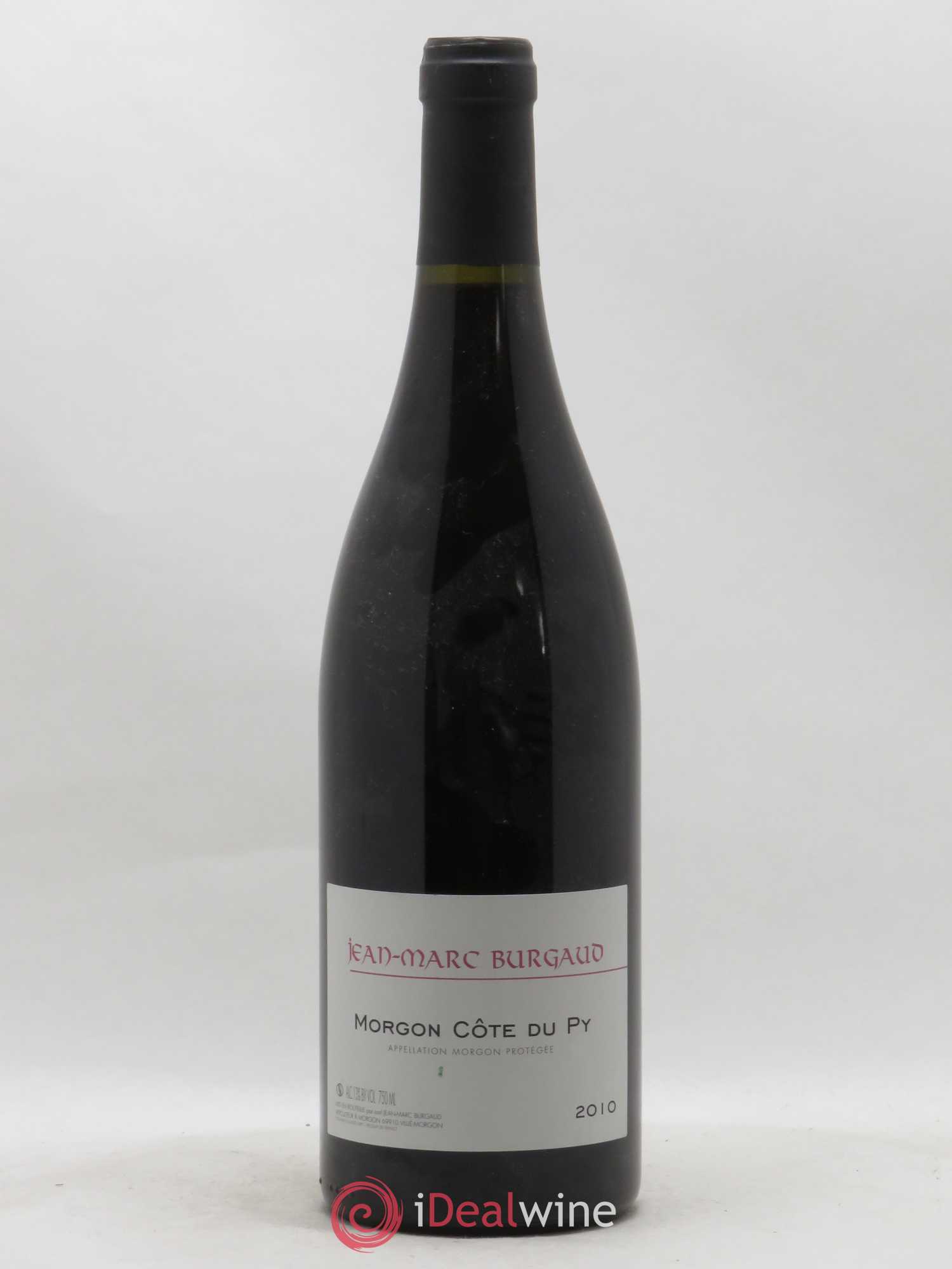 Morgon Côte du Py James Jean-Marc Burgaud (Domaine) 2010 - Lot de 1 bouteille - 0
