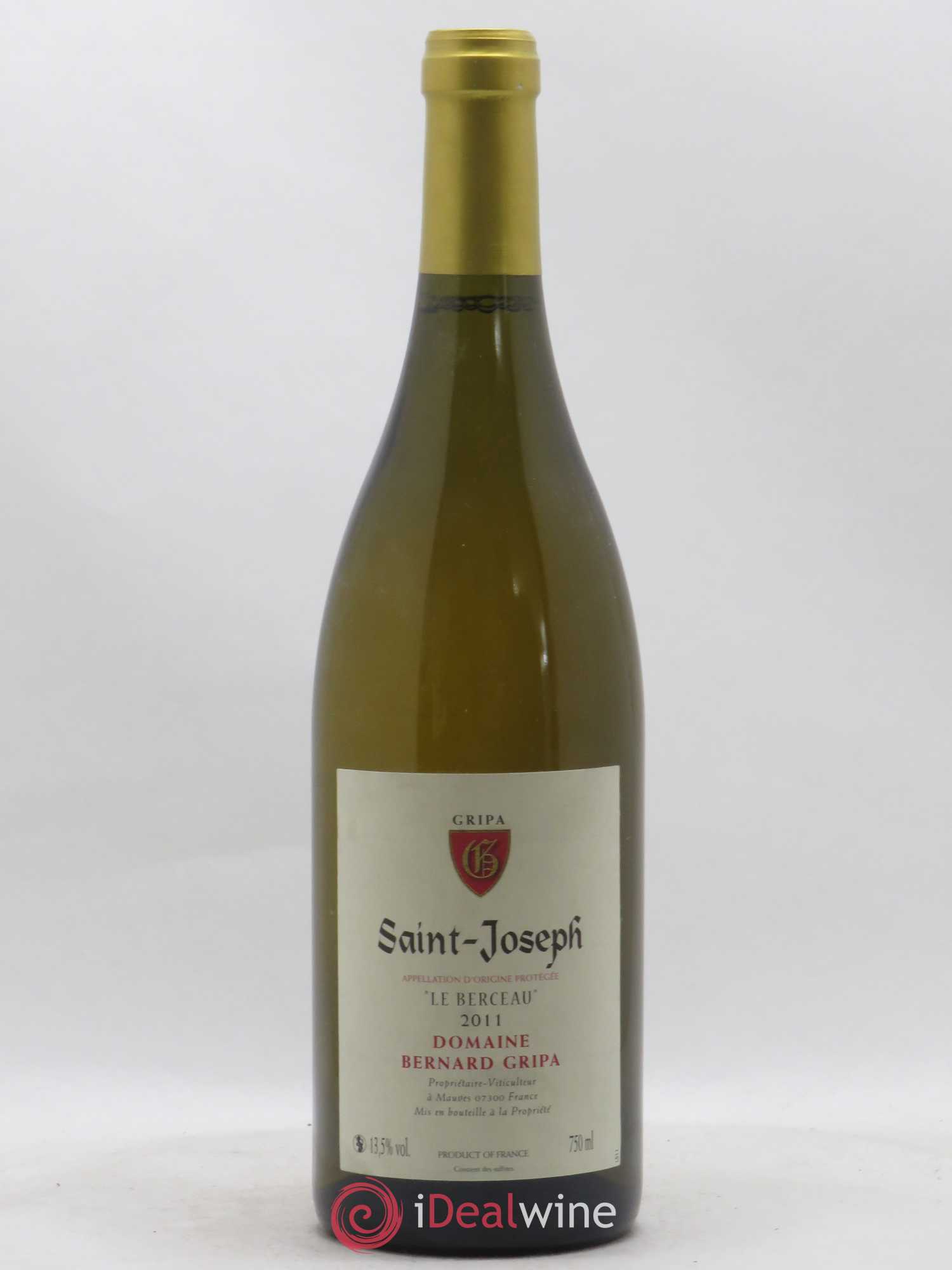 Saint-Joseph Le Berceau Bernard Gripa (Domaine) 2011 - Lot de 1 bouteille - 0