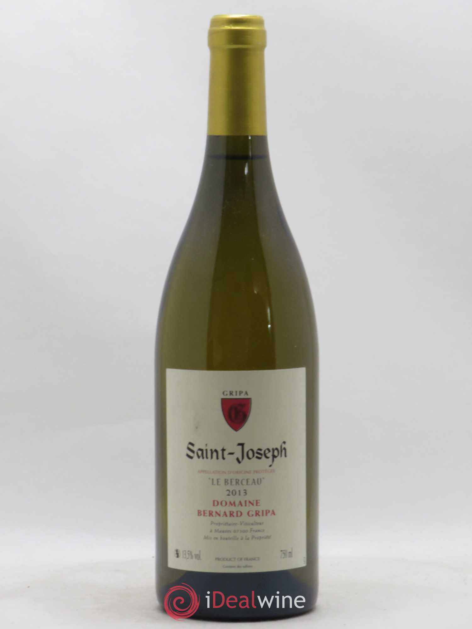 Saint-Joseph Le Berceau Bernard Gripa (Domaine) 2013 - Lot de 1 bouteille - 0