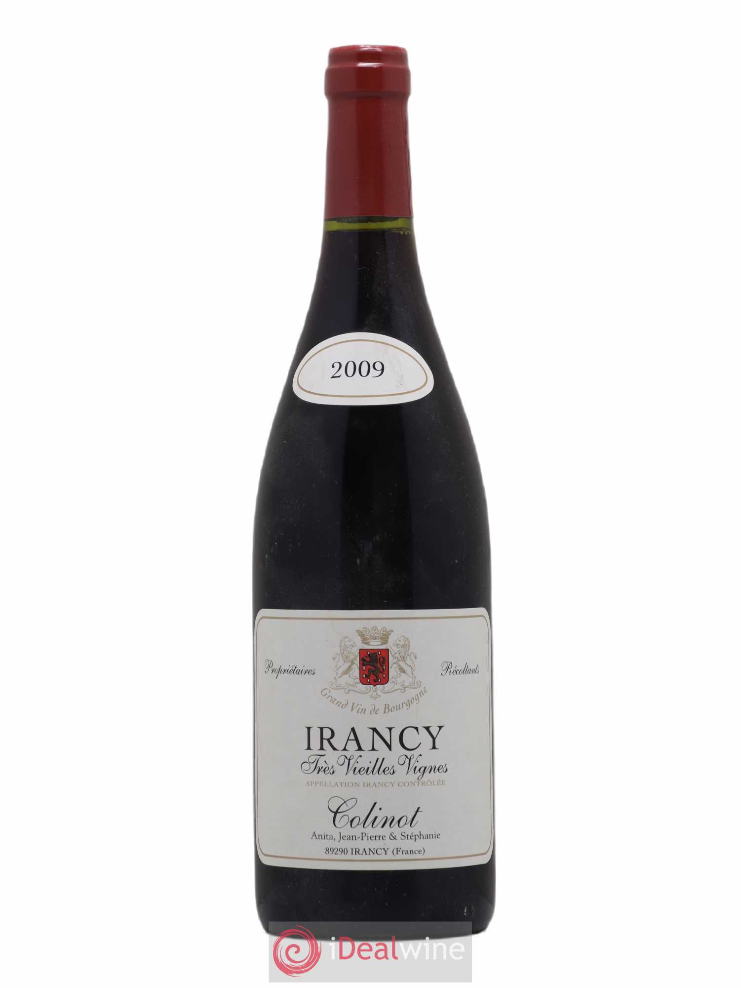 Irancy Très Vieilles Vignes Colinot 2009 - Lot de 1 bouteille - 0