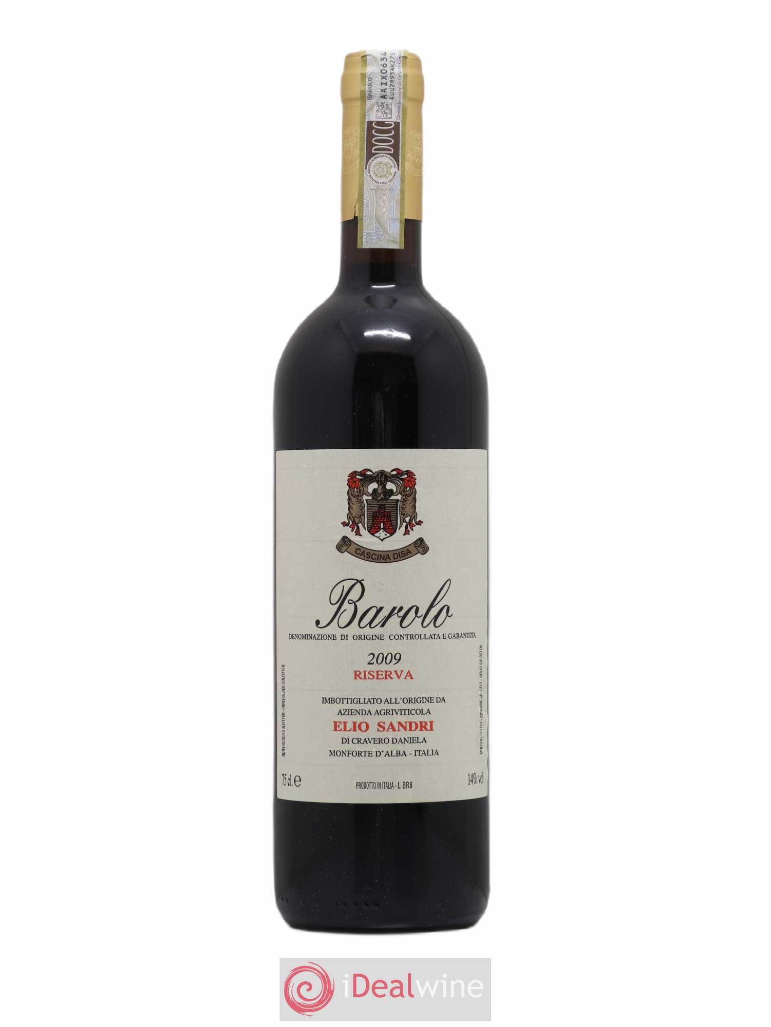 Barolo Riserva Elio Sandri 2009 - Lot of 1 bottle - 0