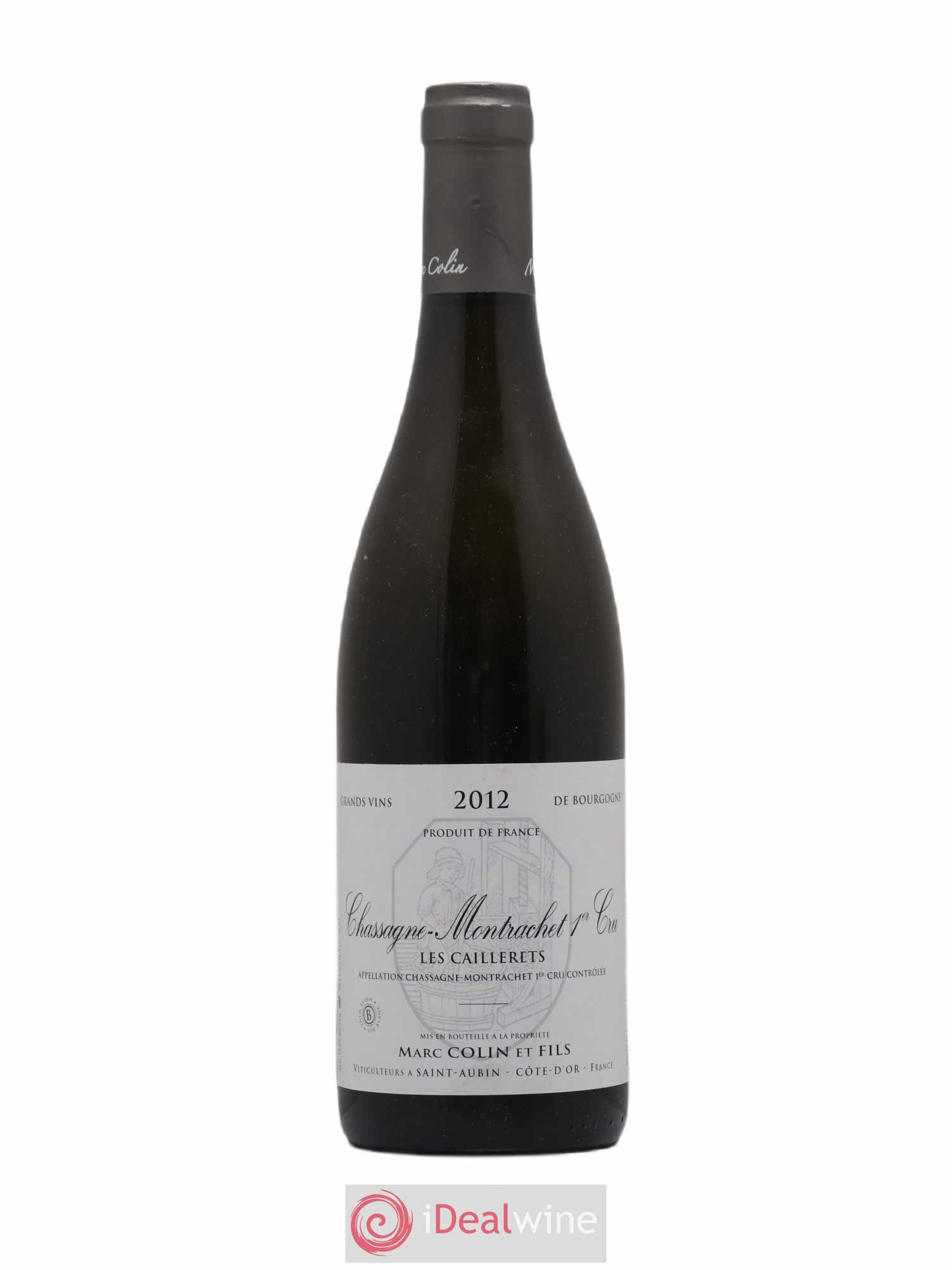 Chassagne-Montrachet 1er Cru Les Caillerets Marc Colin & Fils 2012 - Lot de 1 bouteille - 0