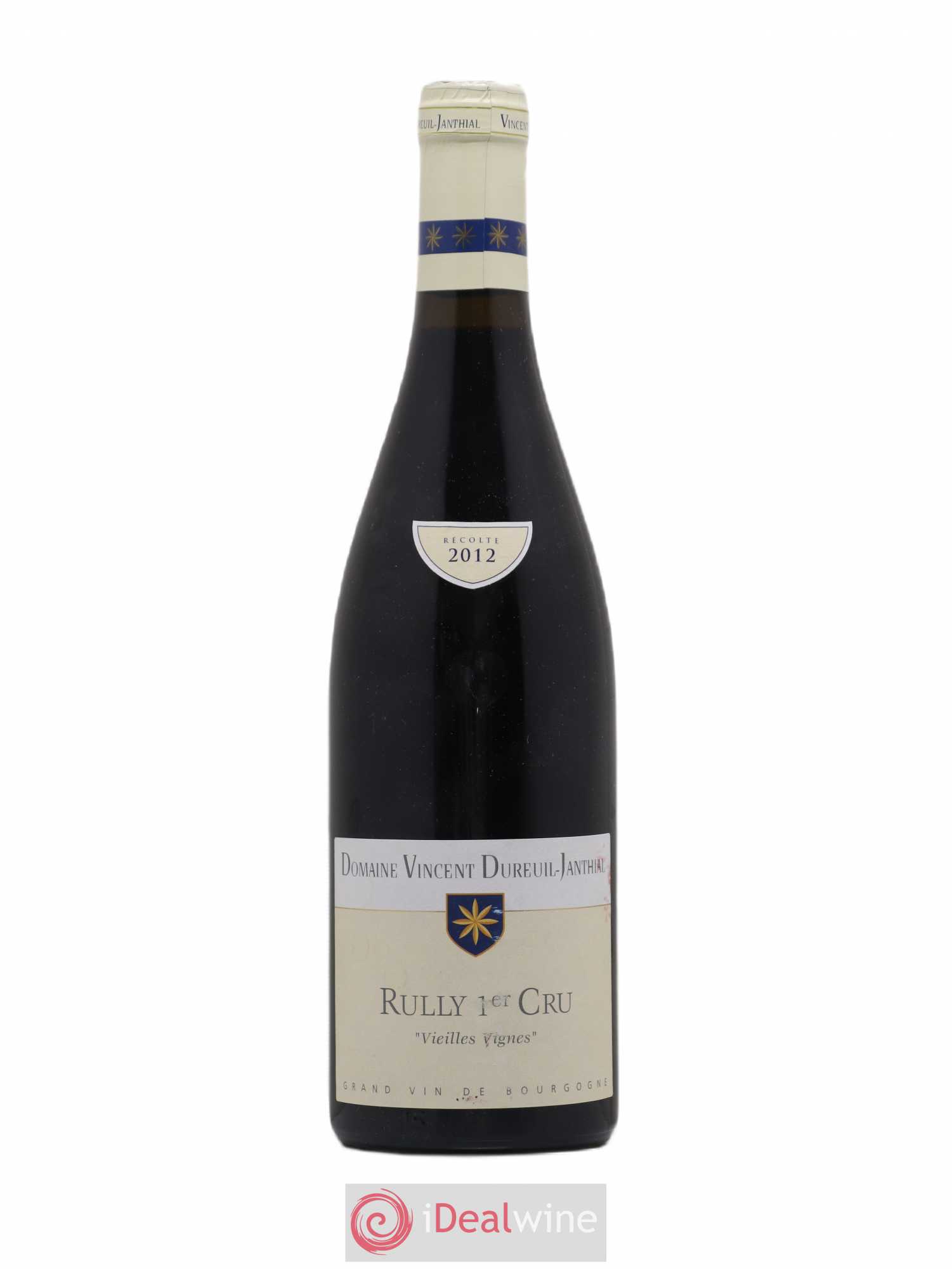 Rully 1er Cru Vieilles vignes Vincent Dureuil-Janthial 2012 - Lot de 1 bouteille - 0