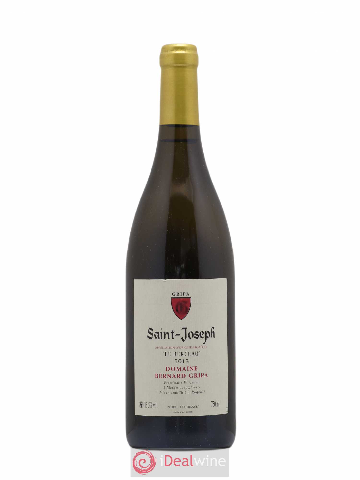 Saint-Joseph Le Berceau Bernard Gripa (Domaine) 2013 - Lot de 1 bouteille - 0