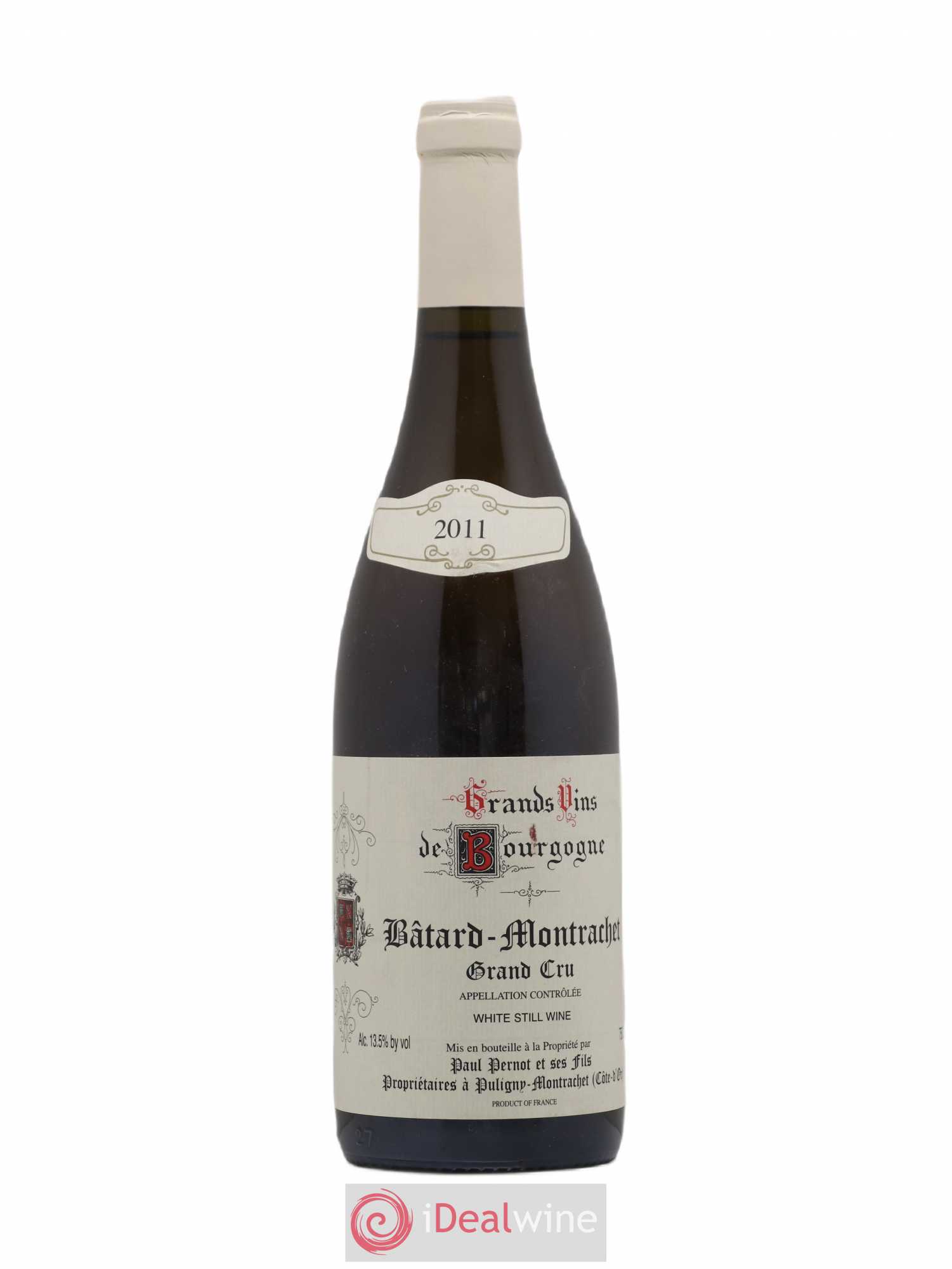 Bâtard-Montrachet Grand Cru Domaine Paul Pernot Et Ses Fils 2011 - Posten von 1 Flasche - 0