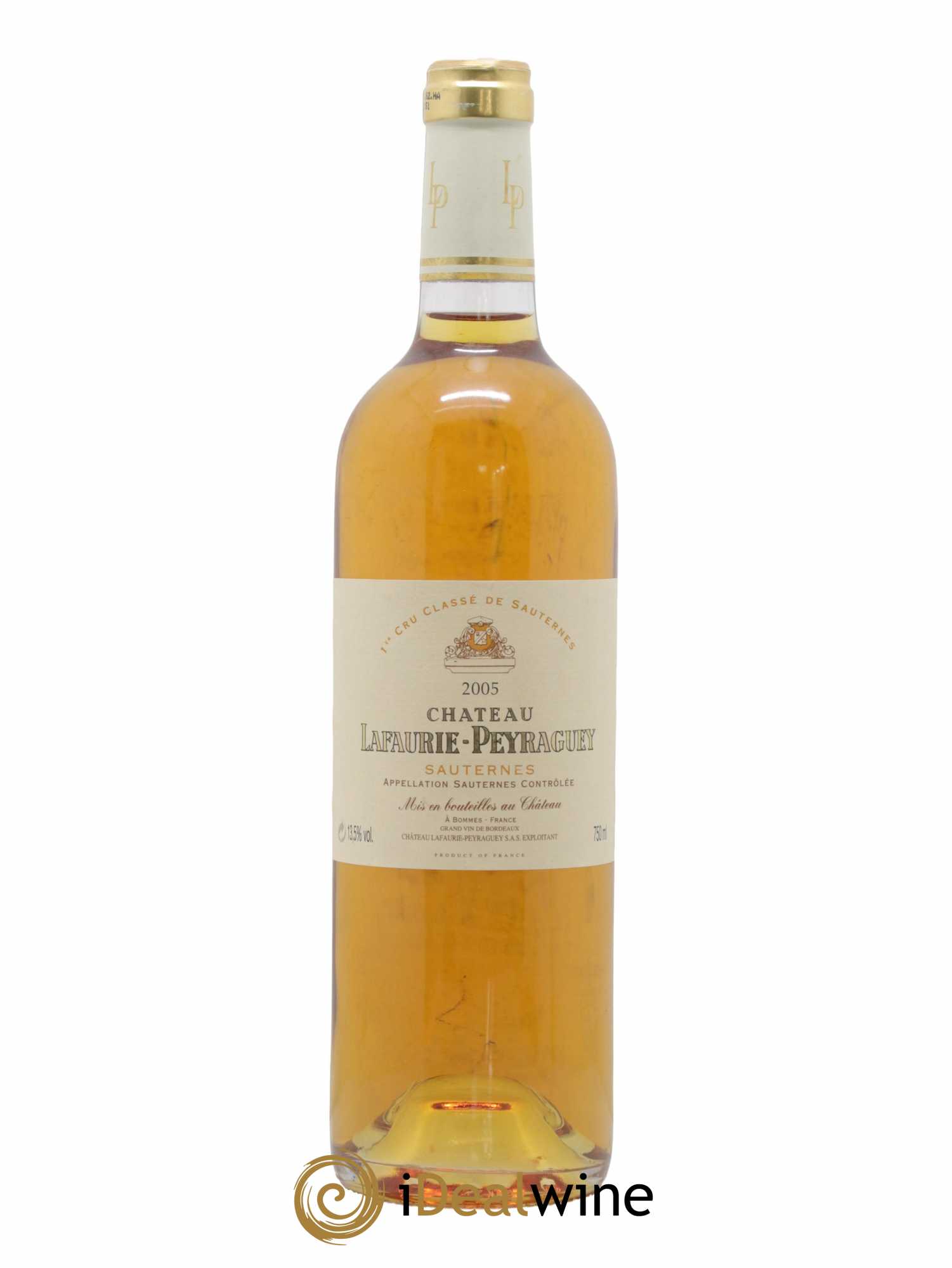 Château Lafaurie-Peyraguey 1er Grand Cru Classé 2005 - Lot de 1 bouteille - 0