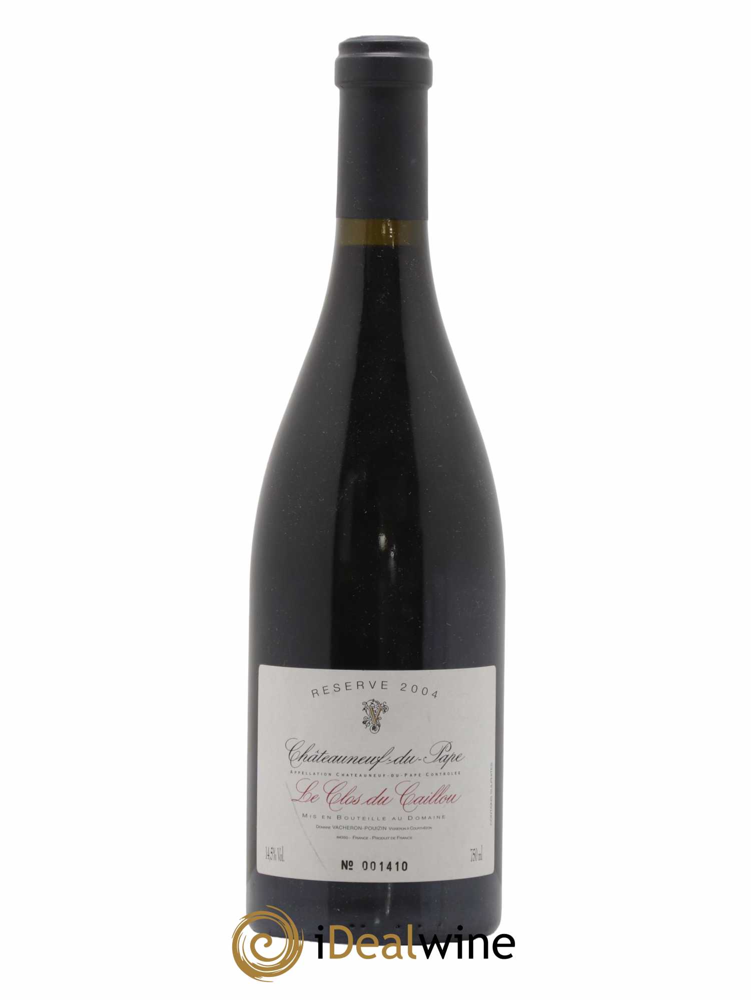 Châteauneuf-du-Pape Domaine Le Clos du Caillou Réserve Sylvie Vacheron 2004 - Lot de 1 bouteille - 0