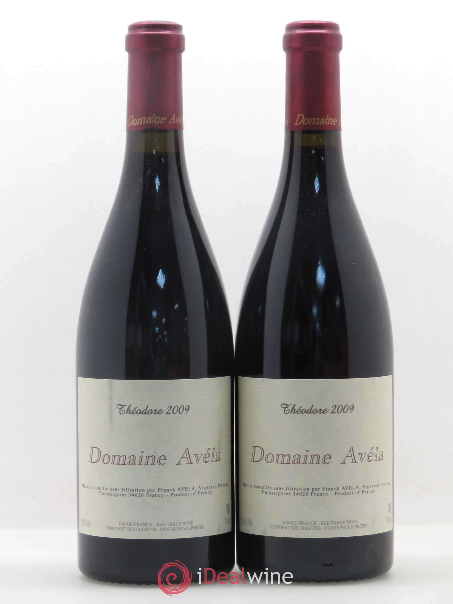 Vin de France Theodore Domaine Avéla 2009 - Posten von 2 Flaschen - 0
