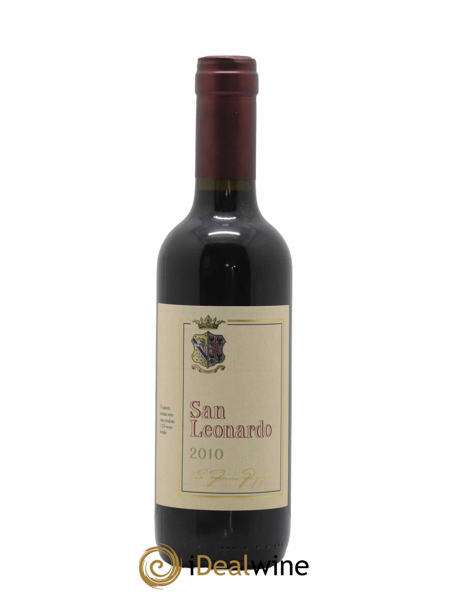Italie San Leonardo Tenuta San Leonardo 2010 - Lotto di 1 mezza bottiglia - 0
