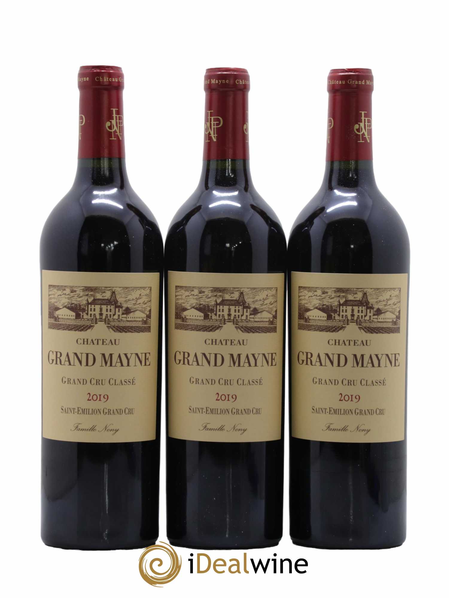 Château Grand Mayne Grand Cru Classé 2019 - Lot de 12 bouteilles - 4