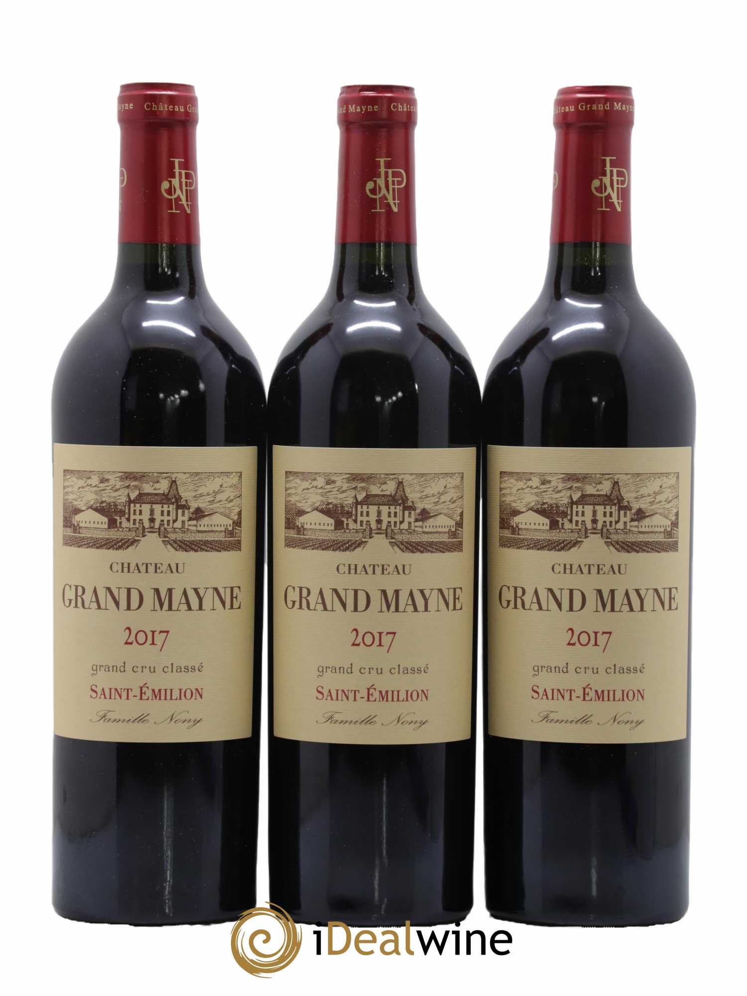 Château Grand Mayne Grand Cru Classé 2017 - Lot de 12 bouteilles - 2