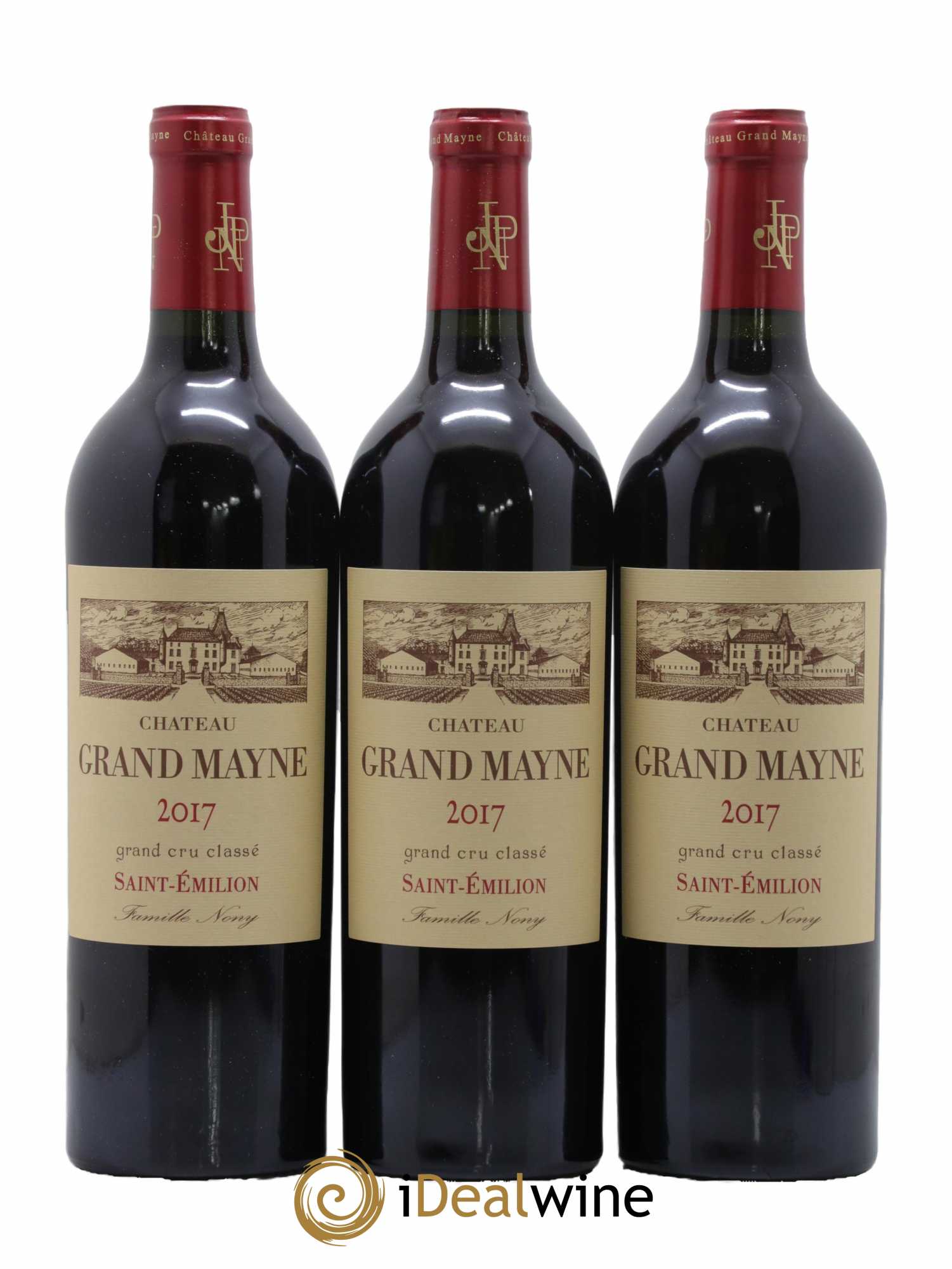 Château Grand Mayne Grand Cru Classé 2017 - Lot de 12 bouteilles - 3