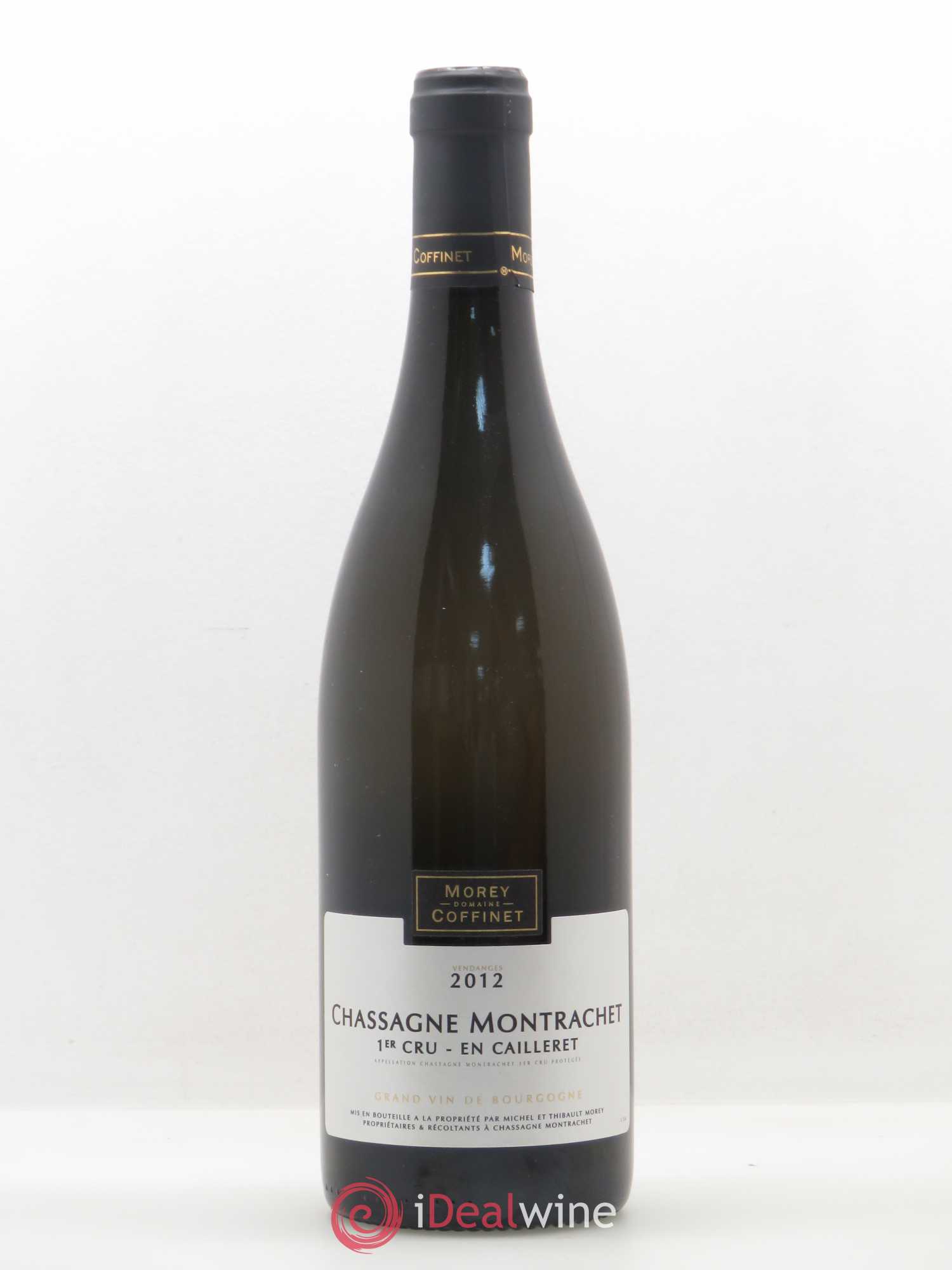 Chassagne-Montrachet 1er Cru En Cailleret Morey Coffinet 2012 - Lot de 1 bouteille - 0