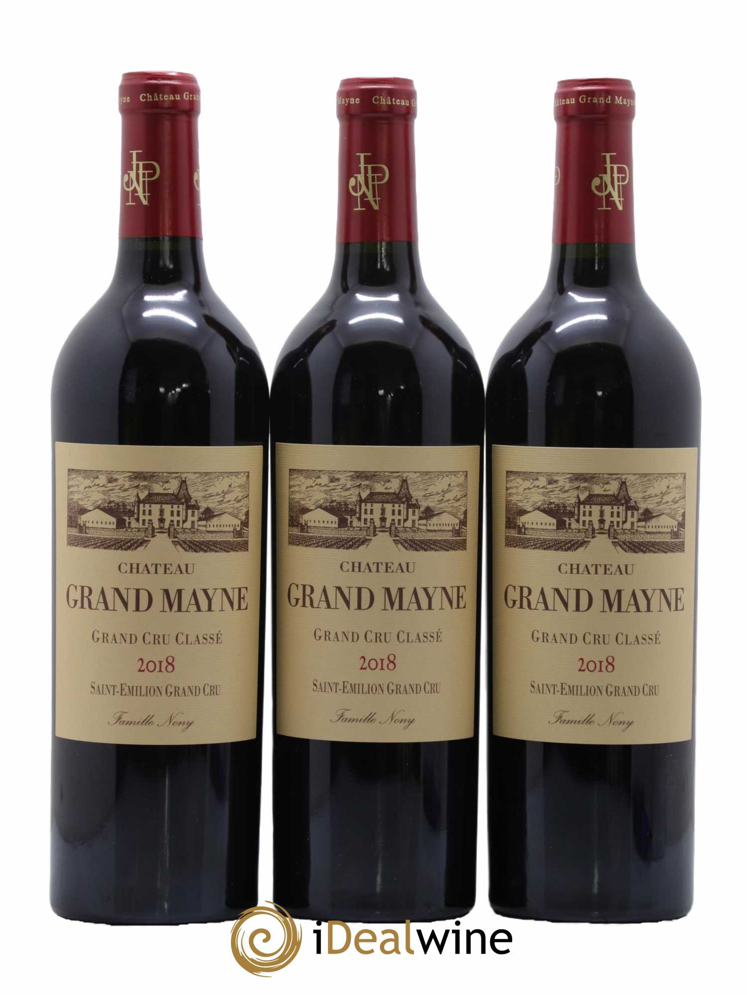 Château Grand Mayne Grand Cru Classé 2018 - Lot de 12 bouteilles - 2