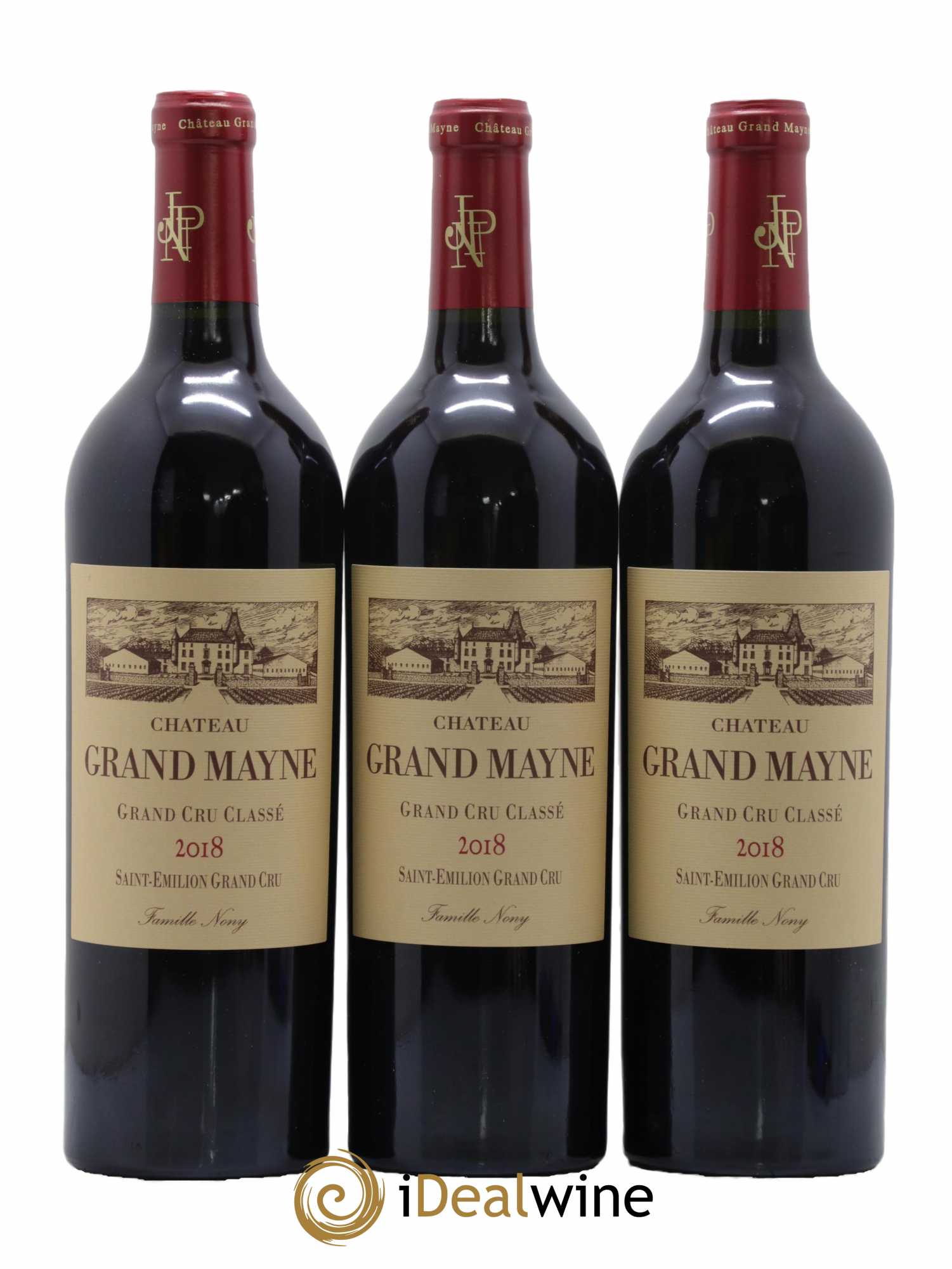 Château Grand Mayne Grand Cru Classé 2018 - Lot de 12 bouteilles - 4