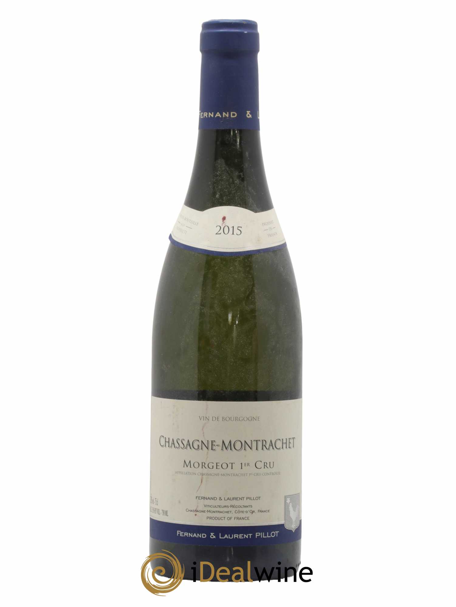 Chassagne-Montrachet 1er Cru Morgeot Pillot 2015 - Lot de 1 bouteille - 0