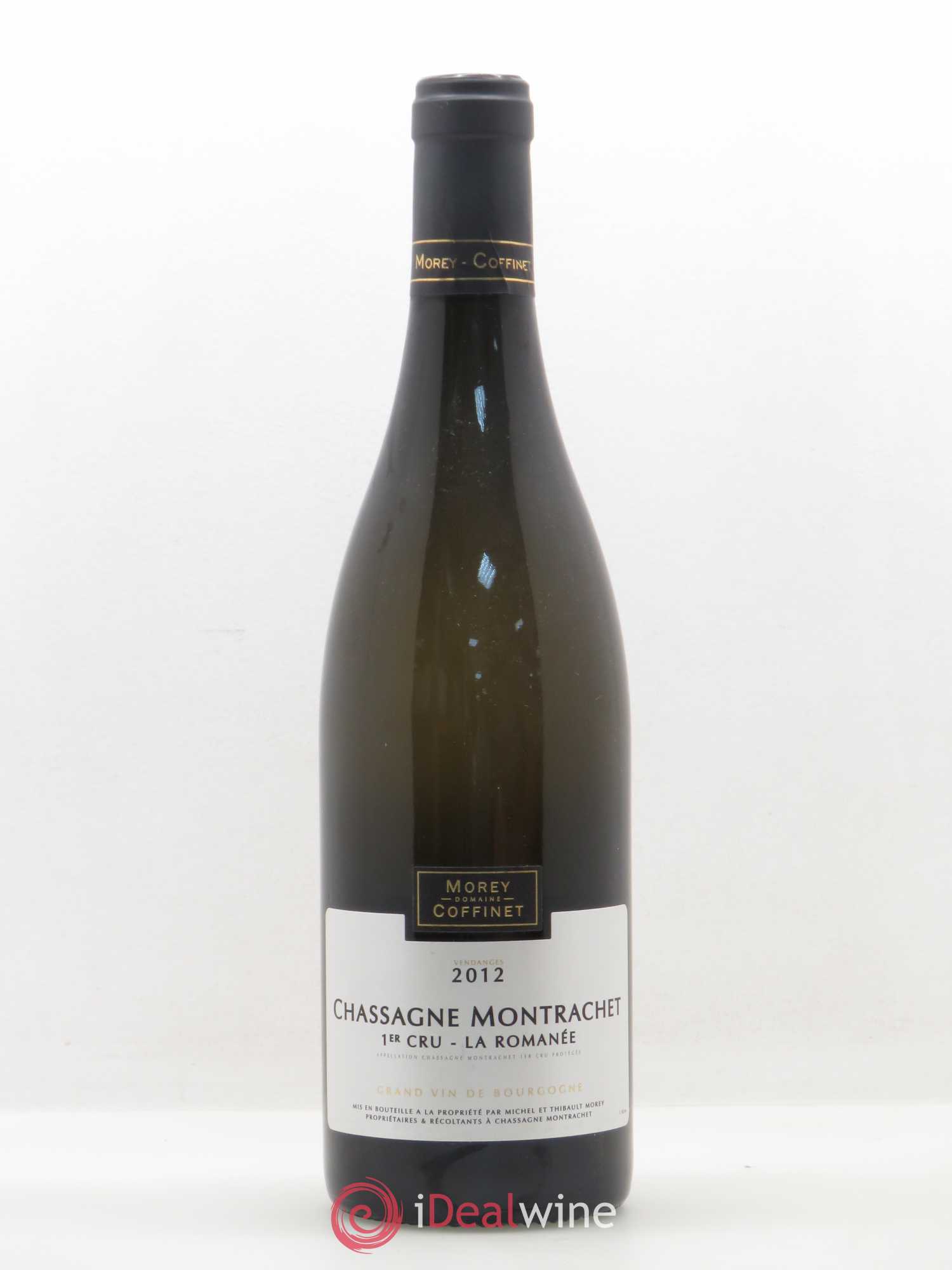 Chassagne-Montrachet 1er Cru La Romanée Morey-Coffinet (Domaine) 2012 - Lot de 1 bouteille - 0