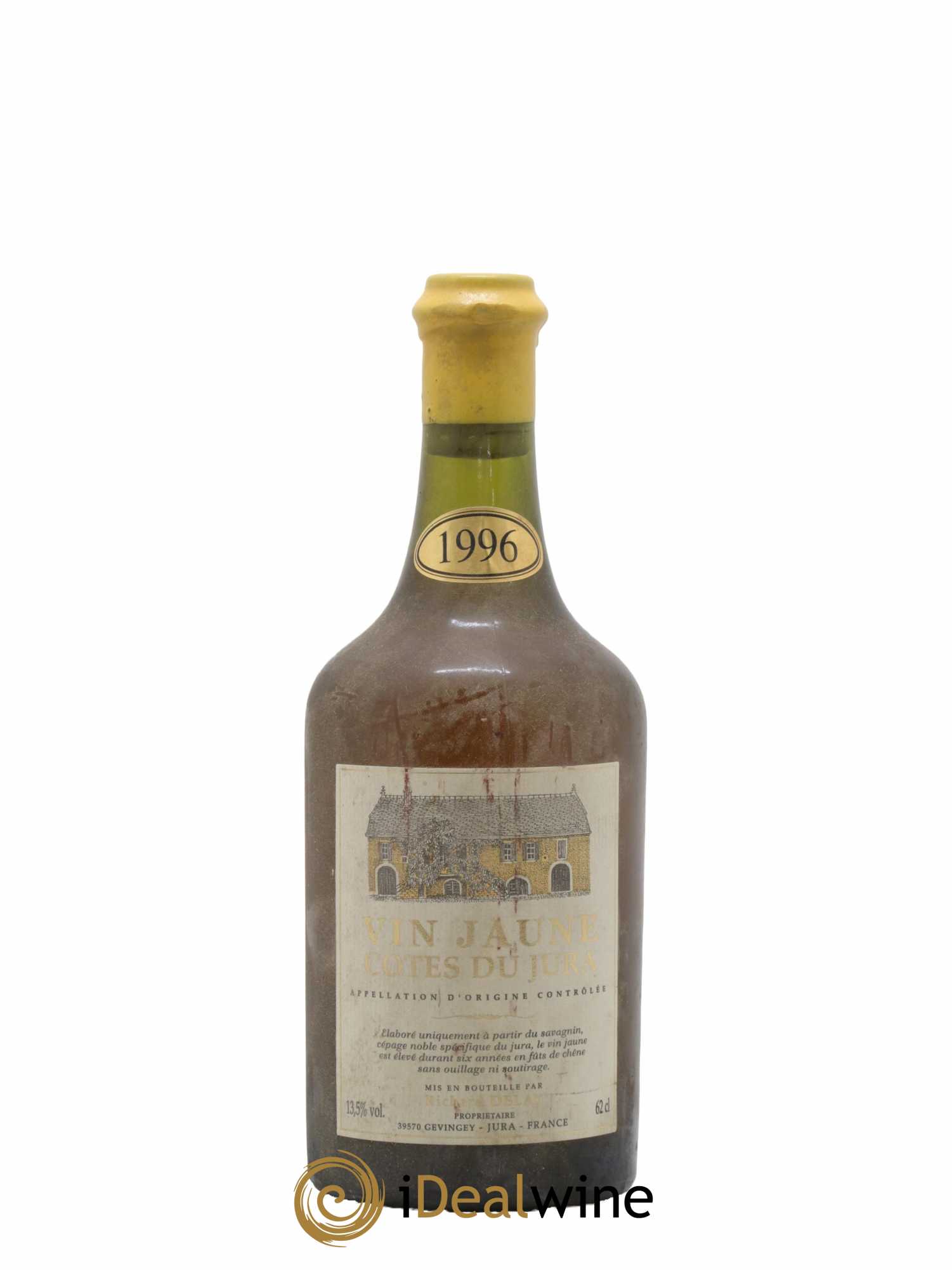 Côtes du Jura Vin Jaune Delay Richard 1996 - Lot de 1 bouteille - 0