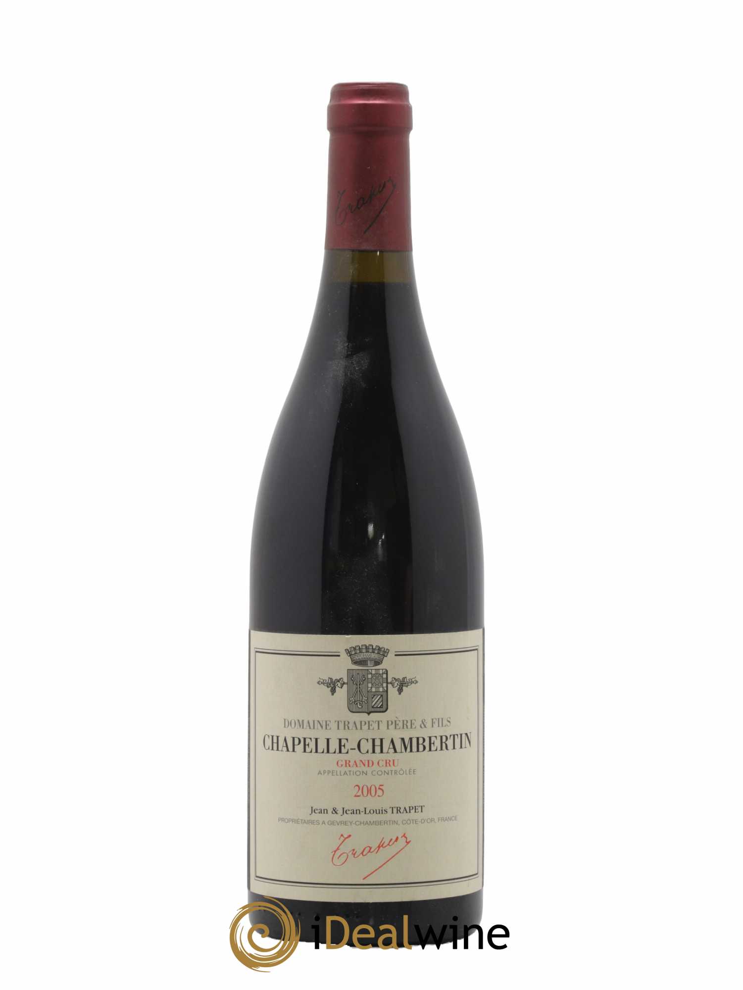 Chapelle-Chambertin Grand Cru Domaine Trapet 2005 - Lot de 1 bouteille - 0