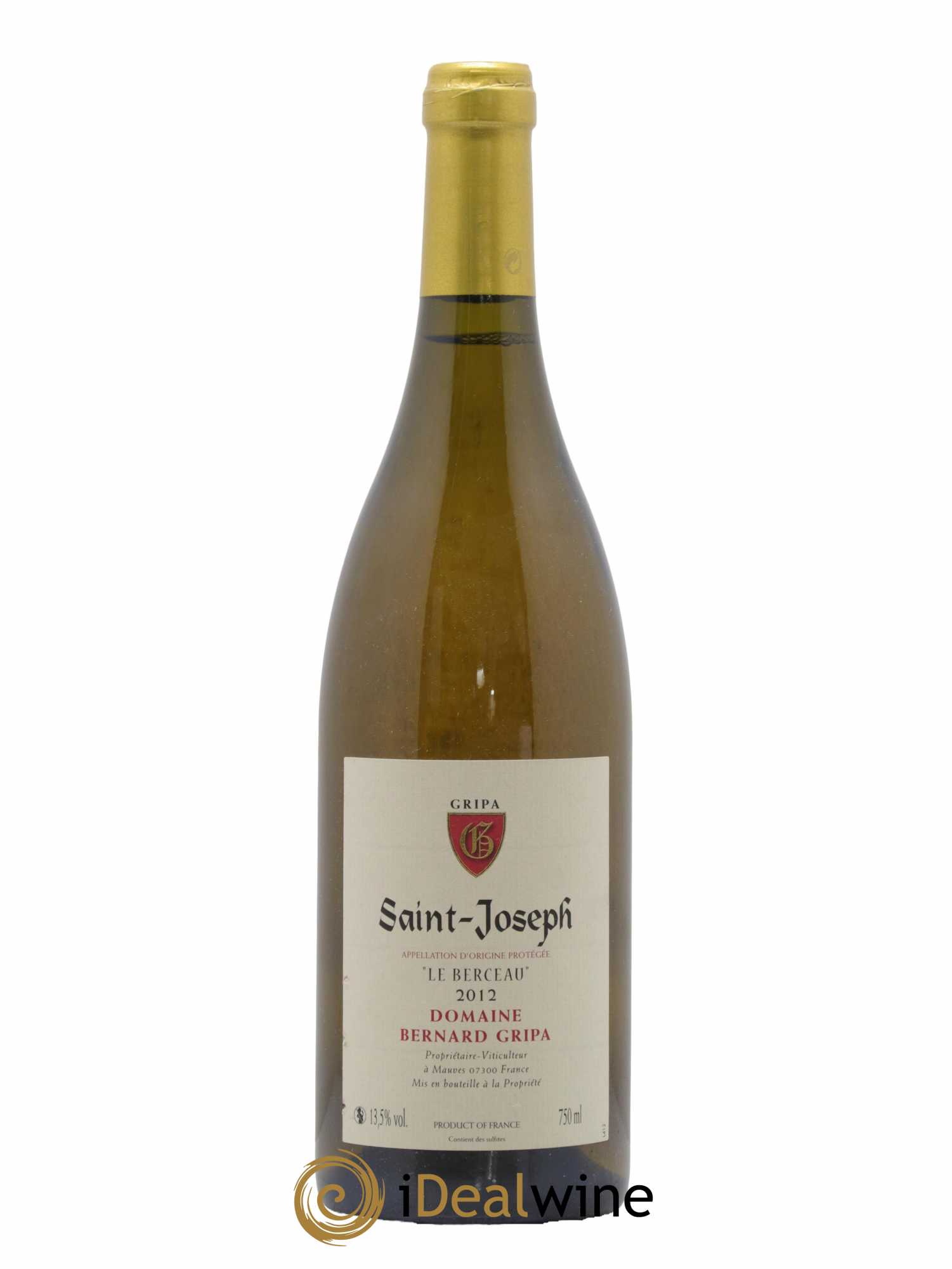Saint-Joseph Le Berceau Bernard Gripa (Domaine) 2012 - Lot de 1 bouteille - 0