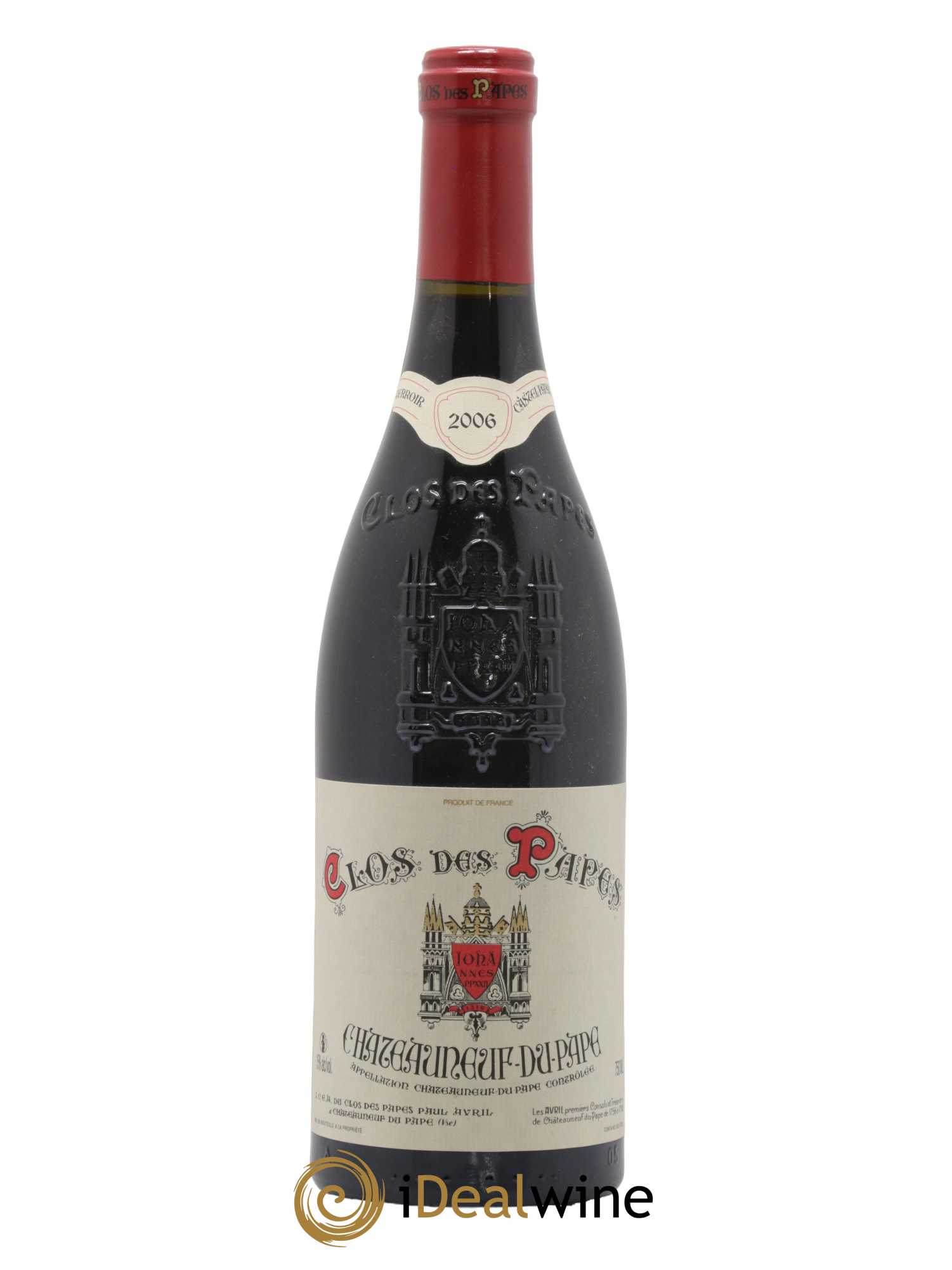 Châteauneuf-du-Pape Clos des Papes - Paul Avril 2006 - Lot de 1 bouteille - 0
