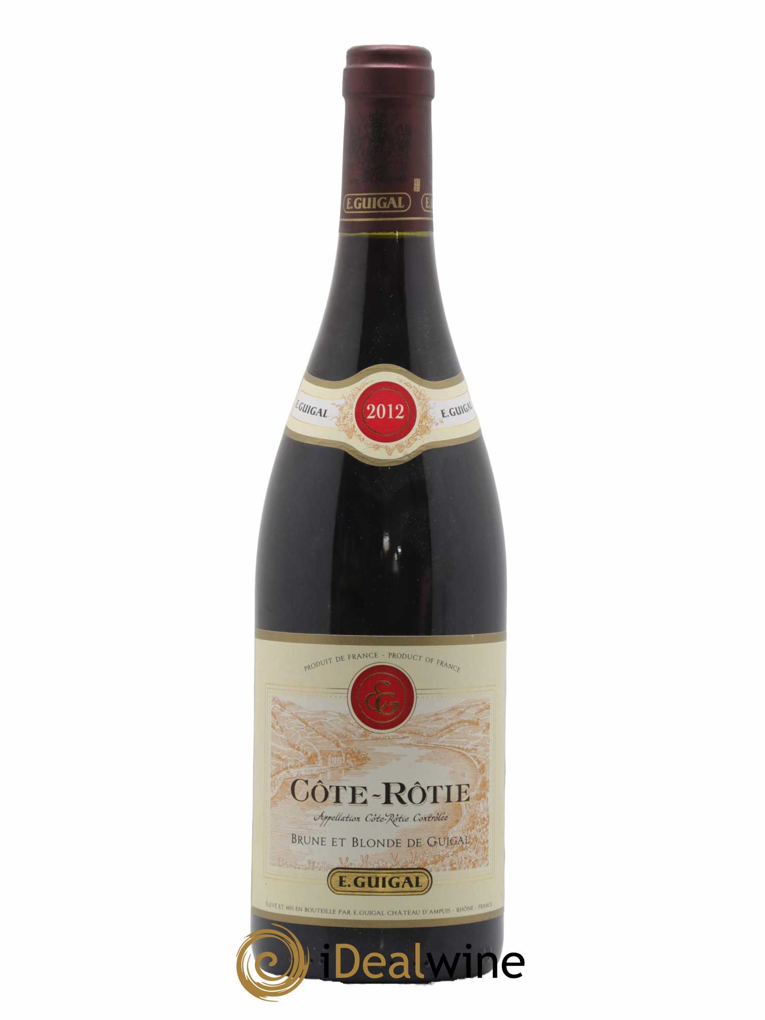 Côte-Rôtie Côtes Brune et Blonde Guigal 2012 - Lot de 1 bouteille - 0