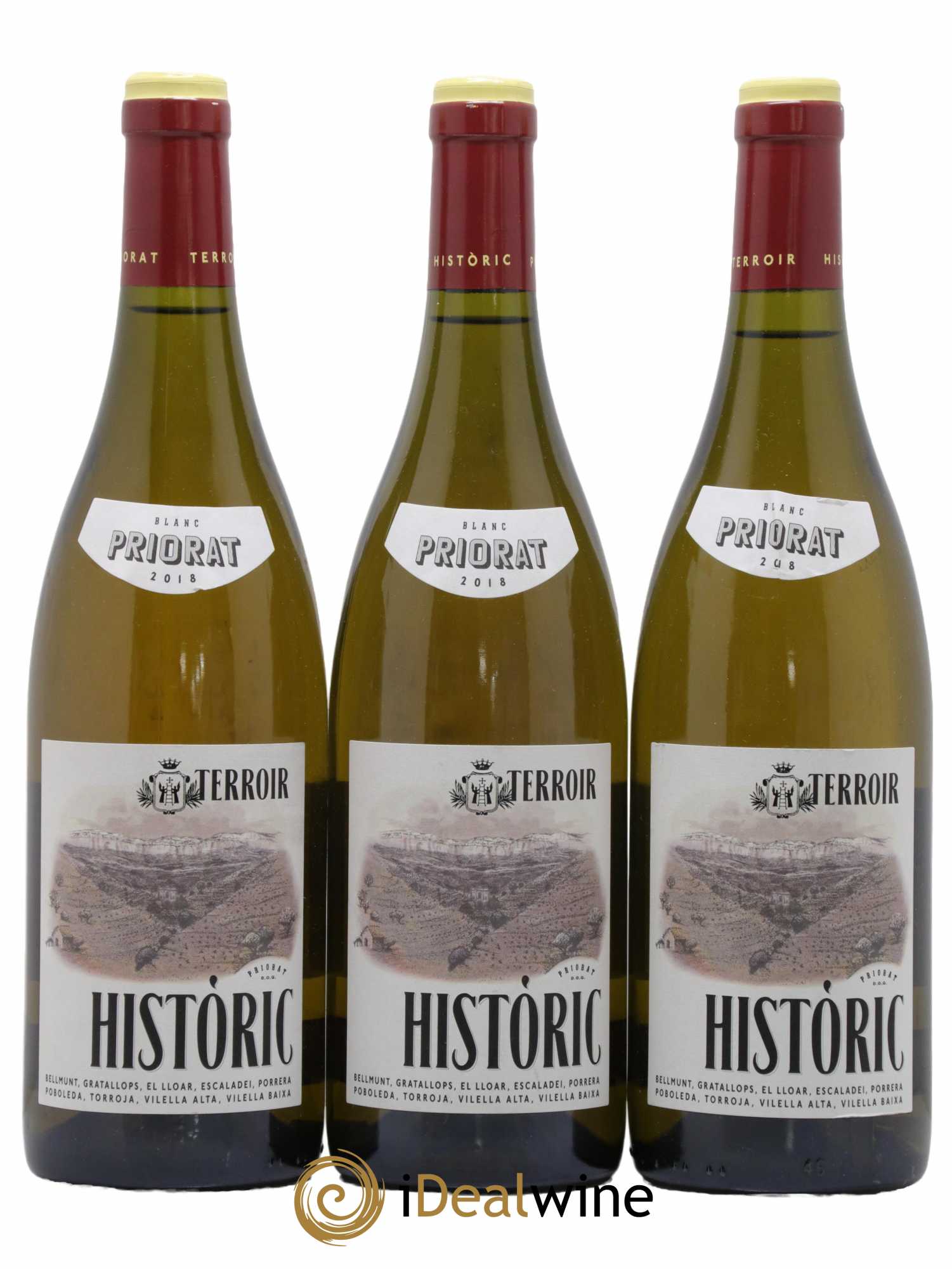 Espagne Priorat Terroir Històric 2018 - Lot de 3 bouteilles - 0