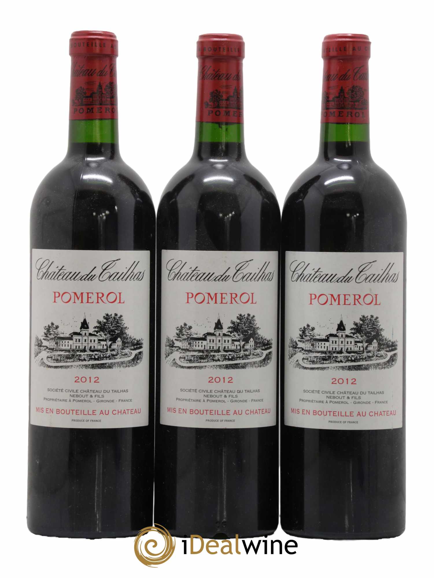 Château du Tailhas 2012 - Lot de 3 bouteilles - 0