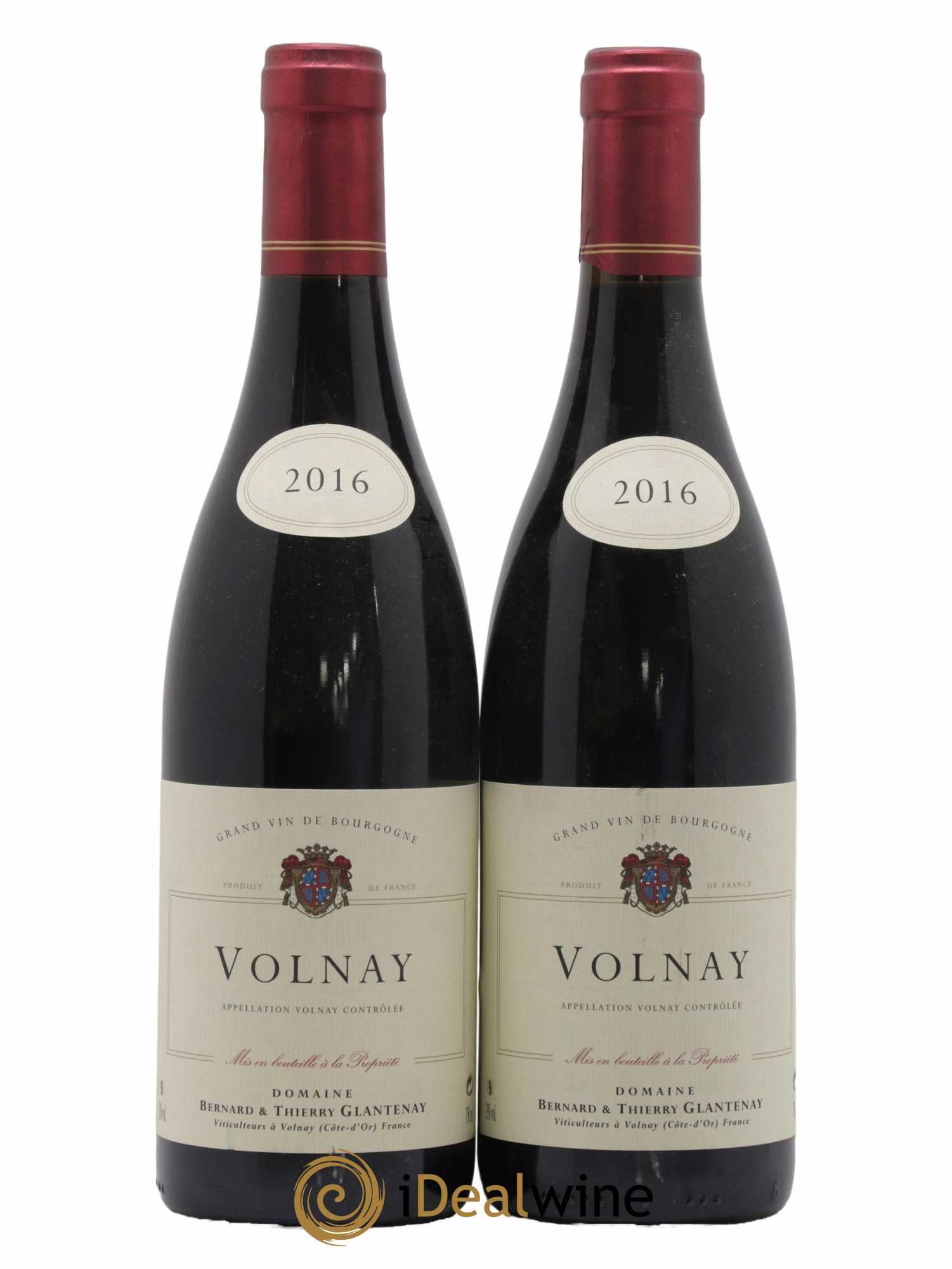 Volnay Bernard et Thierry Glantenay (Domaine) 2016 - Lot de 2 bouteilles - 0