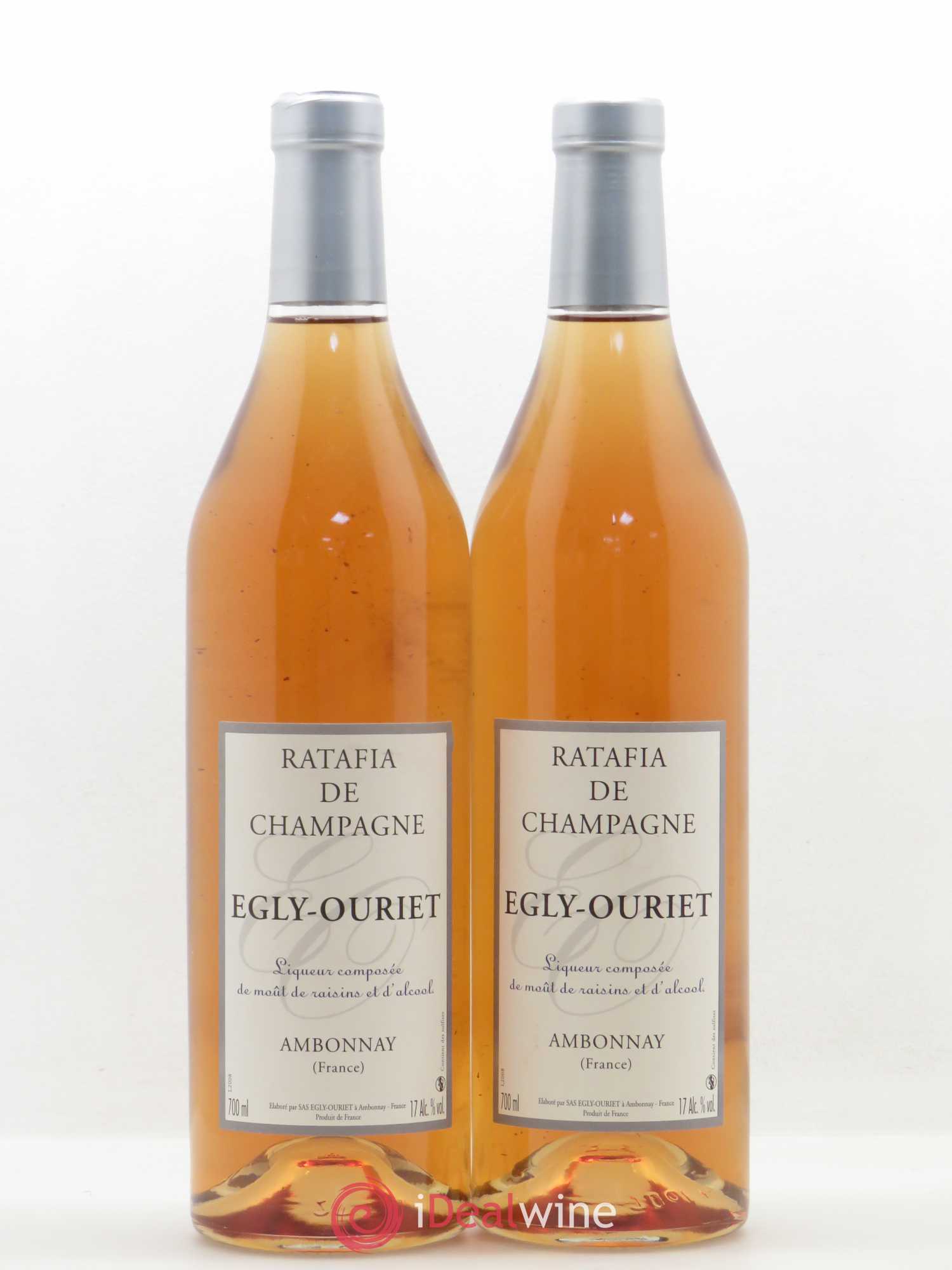 Ratafia Champagne Egly Ouriet - Posten von 2 Flaschen - 0