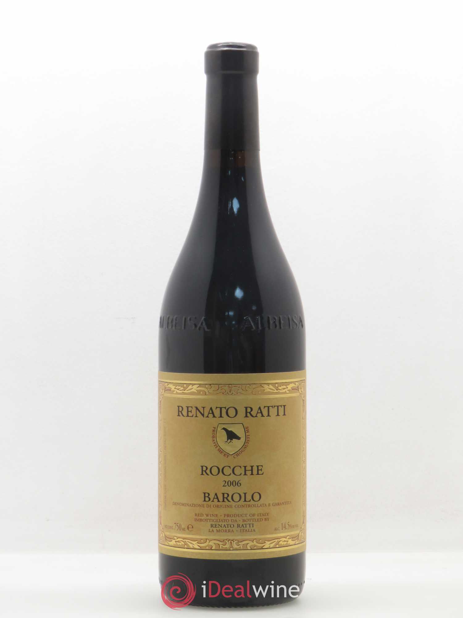 Barolo DOCG Renato Ratti Rocche 2006 - Lot of 1 bottle - 0