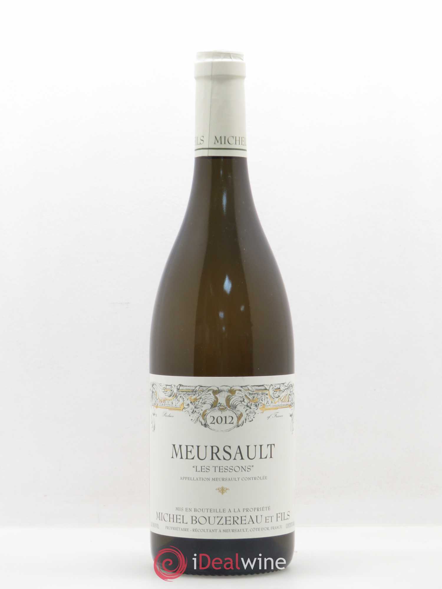Meursault Les Tessons Michel Bouzereau et Fils (Domaine) 2012 - Lot de 1 bouteille - 0