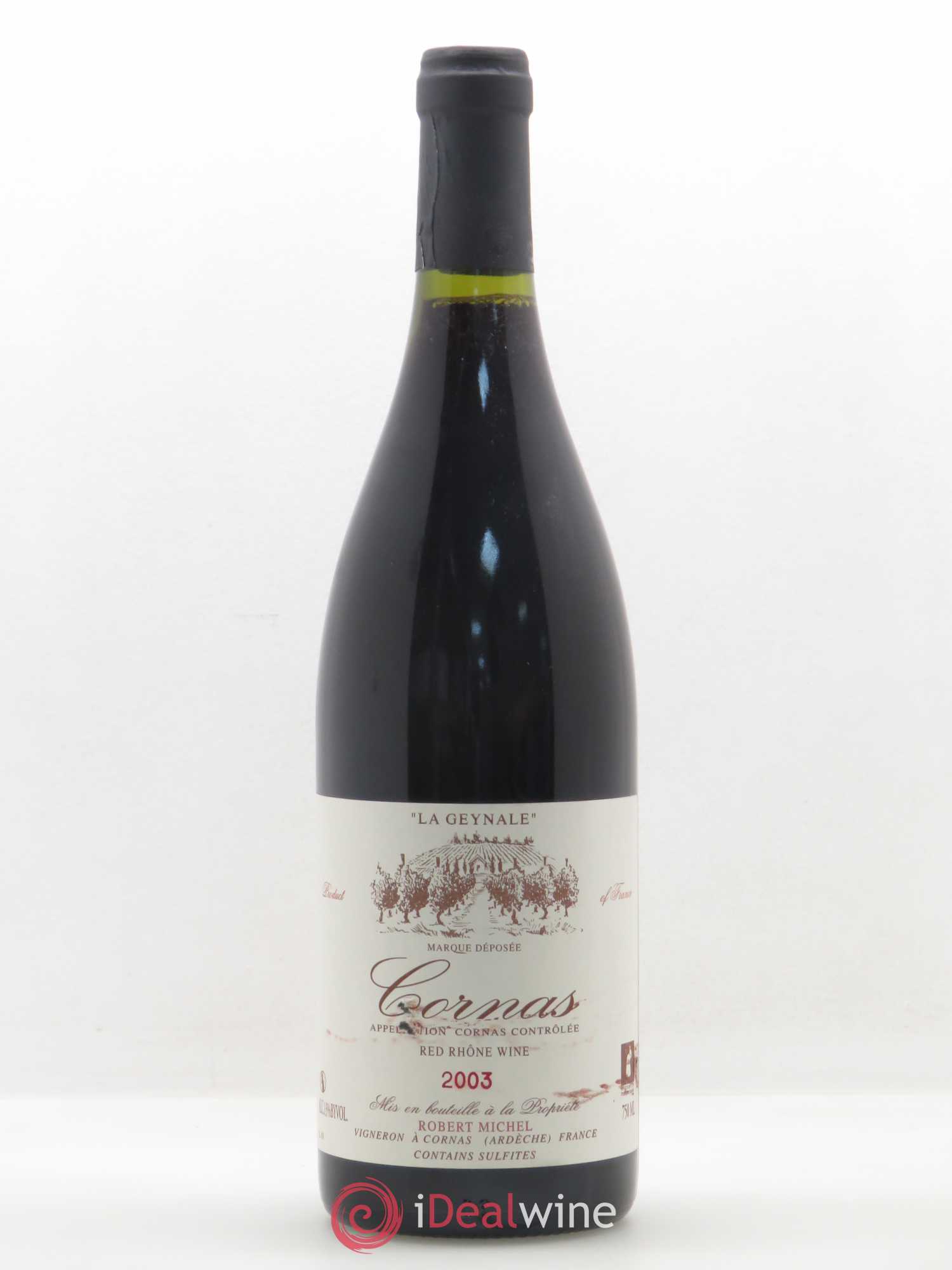 Cornas La Geynale Robert Michel 2003 - Lot de 1 bouteille - 0