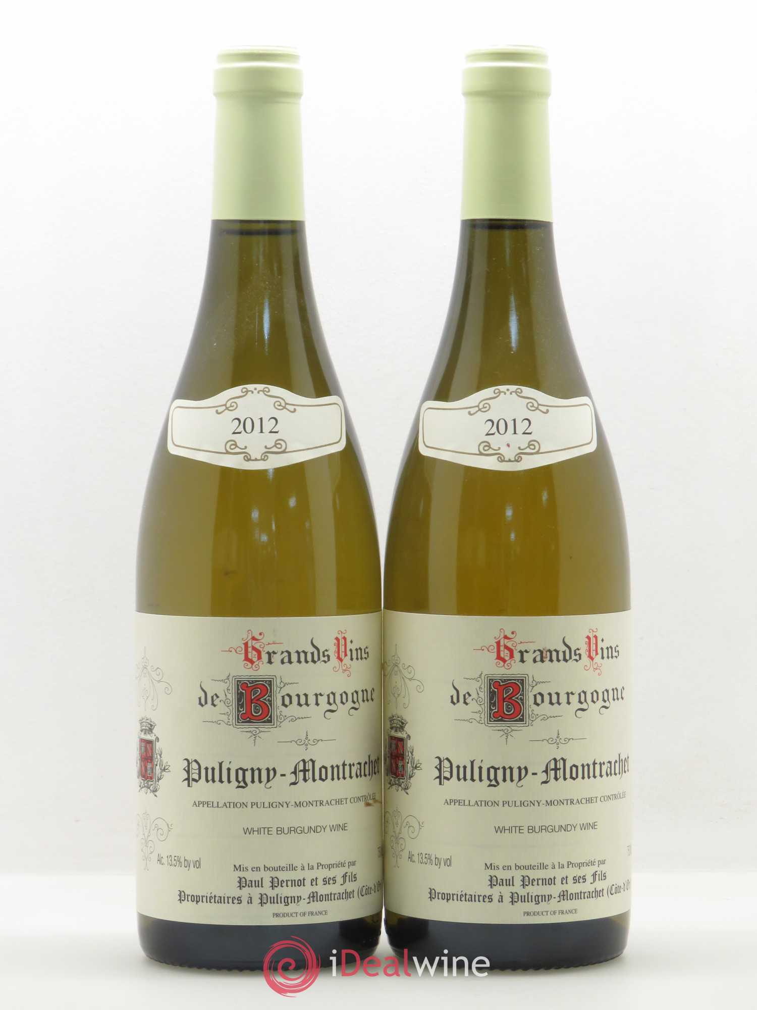 Puligny-Montrachet Domaine Paul Pernot et Fils 2012 - Posten von 2 Flaschen - 0