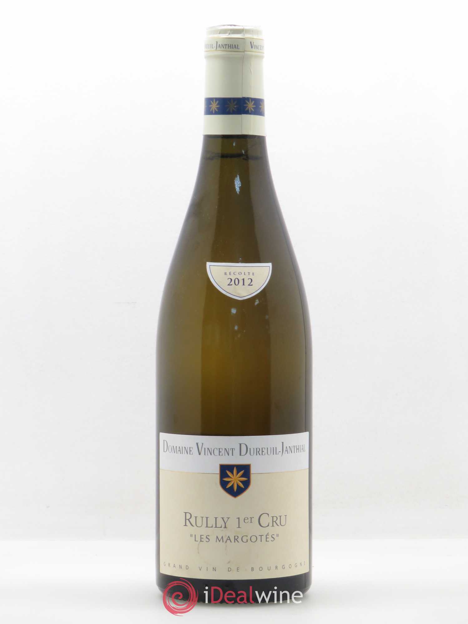 Rully 1er Cru Les Margotés Vincent Dureuil-Janthial 2012 - Lot de 1 bouteille - 0