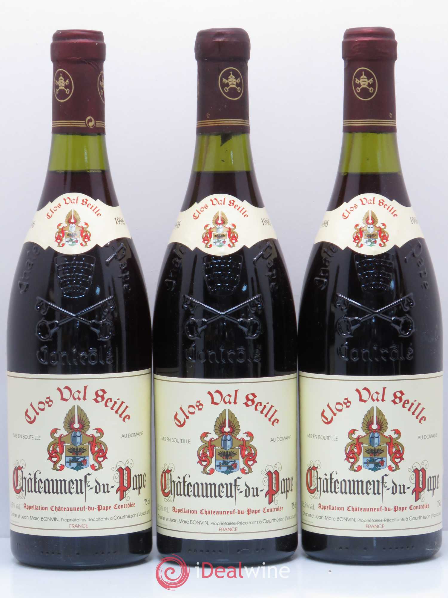 Châteauneuf-du-Pape Clos Val Seille 1996 - Lotto di 6 bottiglie - 2