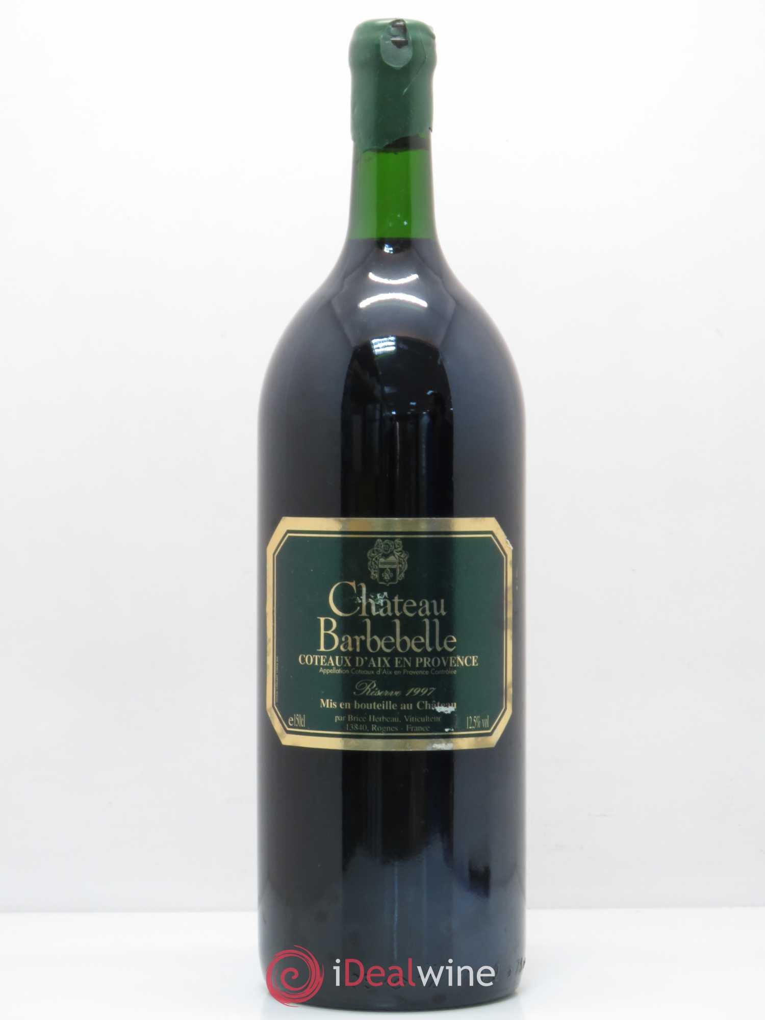 Coteaux d'Aix-en-Provence Reserve Barberelle 1997 - Posten von 1 Magnum - 0
