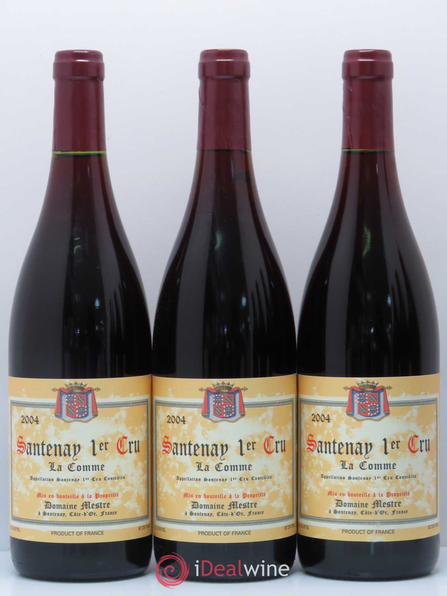 Santenay 1er cru La Comme Mestre 2004 - Posten von 6 Flaschen - 2
